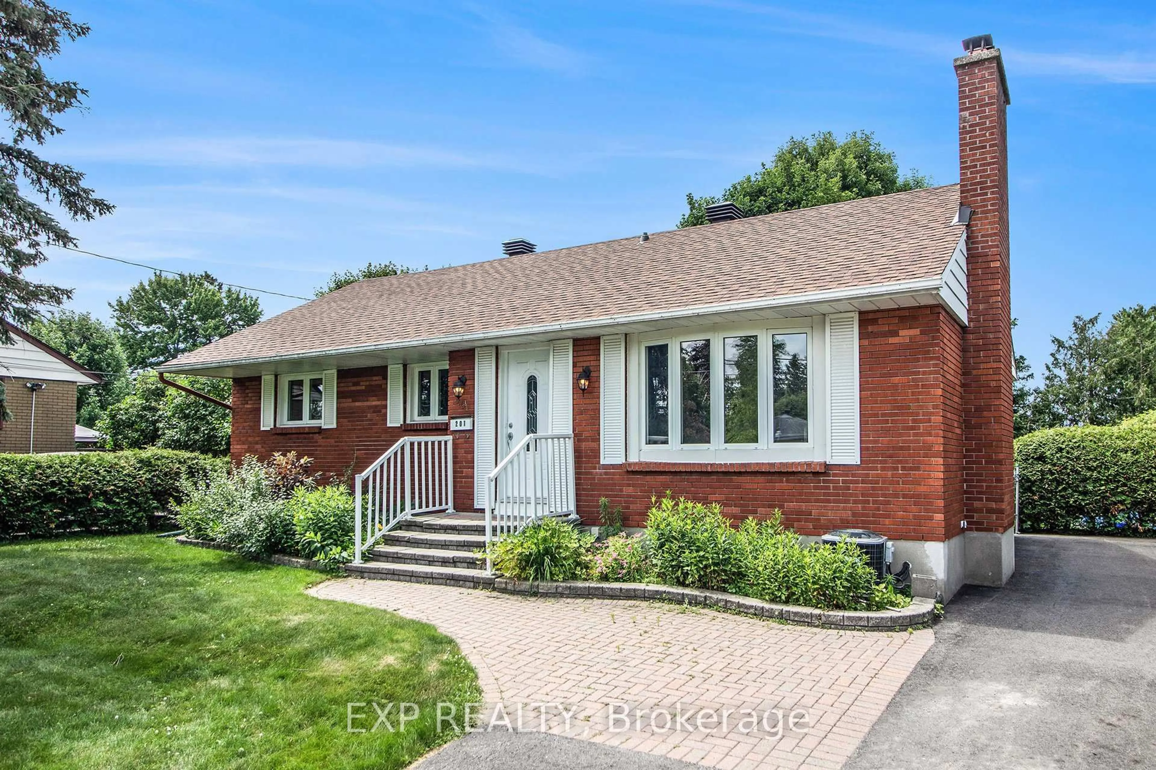 Home with brick exterior material, street for 201 Withrow Ave, Ottawa Ontario K2J 3T4