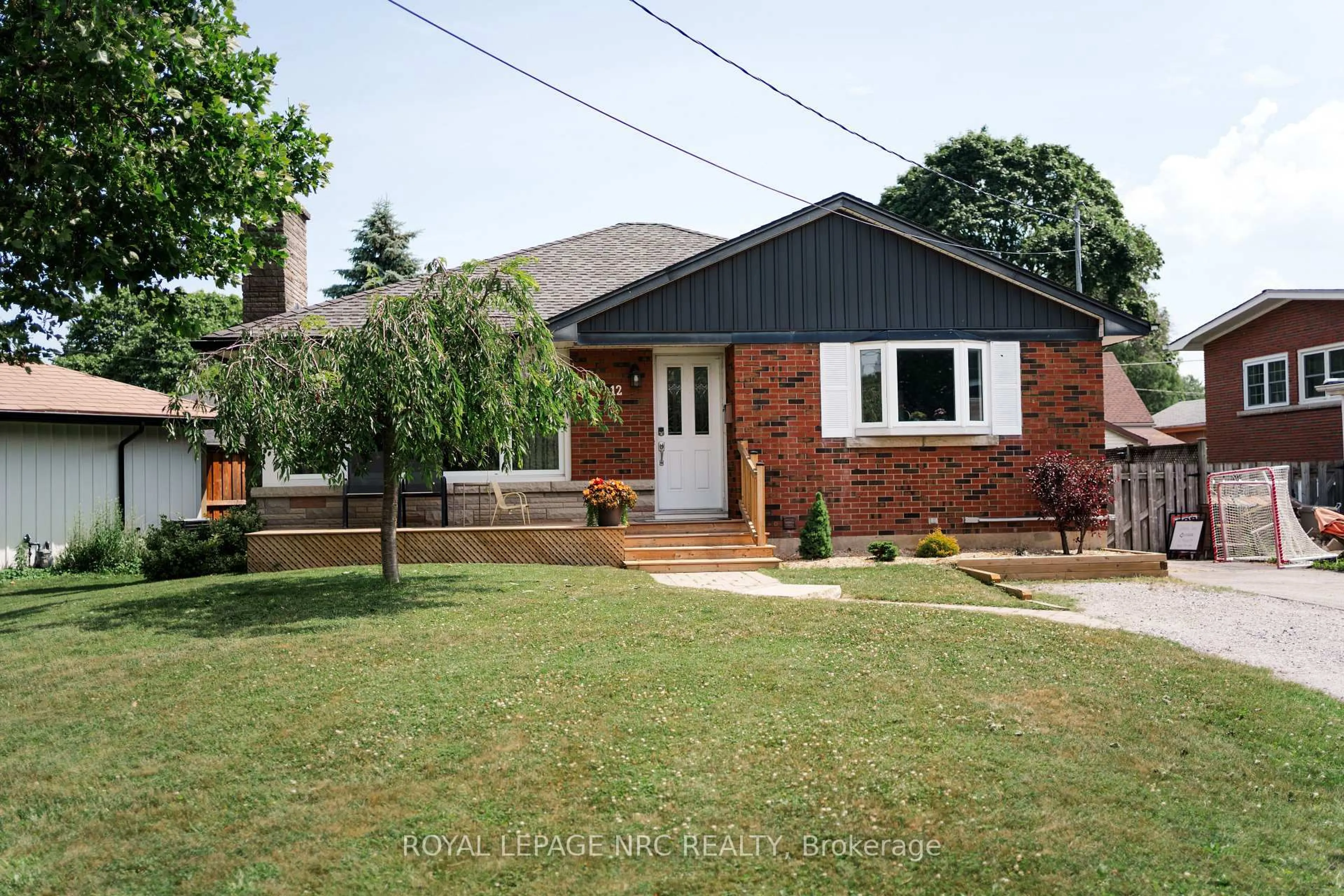 Home with brick exterior material, street for 12 Mackie St, St. Catharines Ontario L2N 5N5