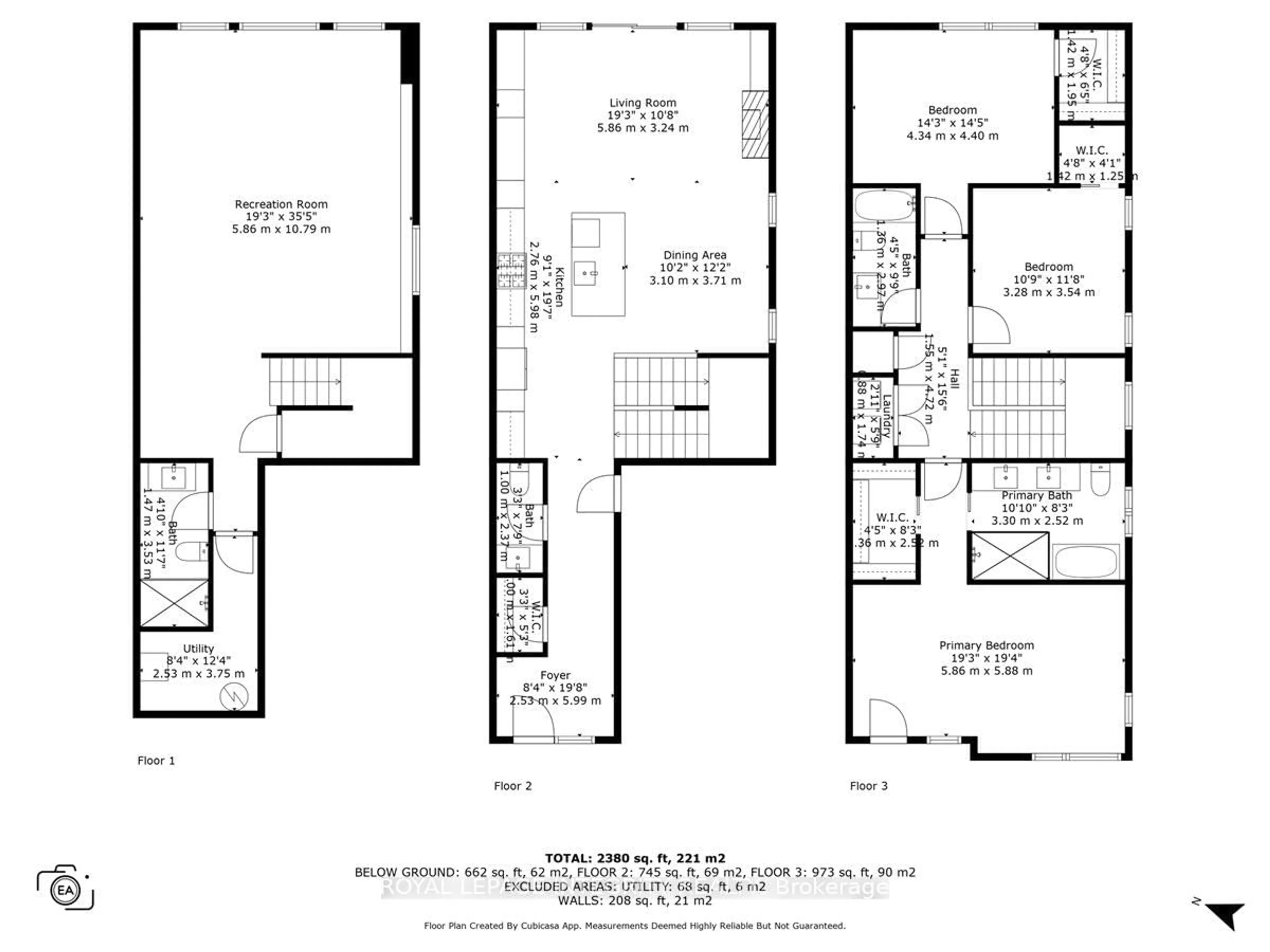 Floor plan for 869 Norton Ave, Ottawa Ontario K2B 2P7