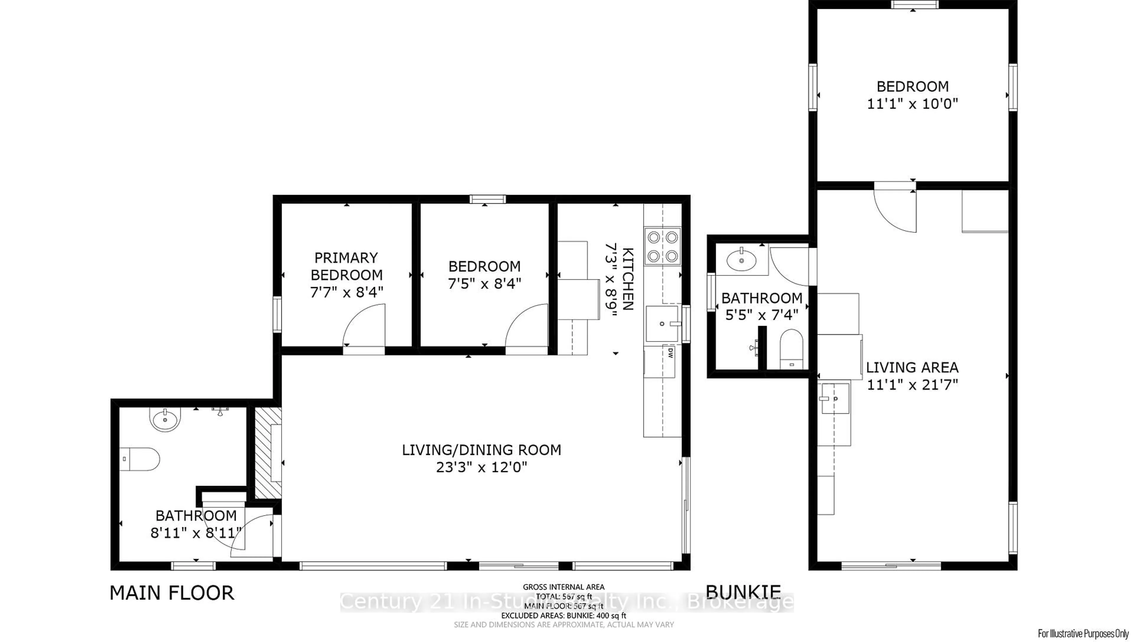 Floor plan for 37 Stewarts Pt, Northern Bruce Peninsula Ontario N0H 2T0