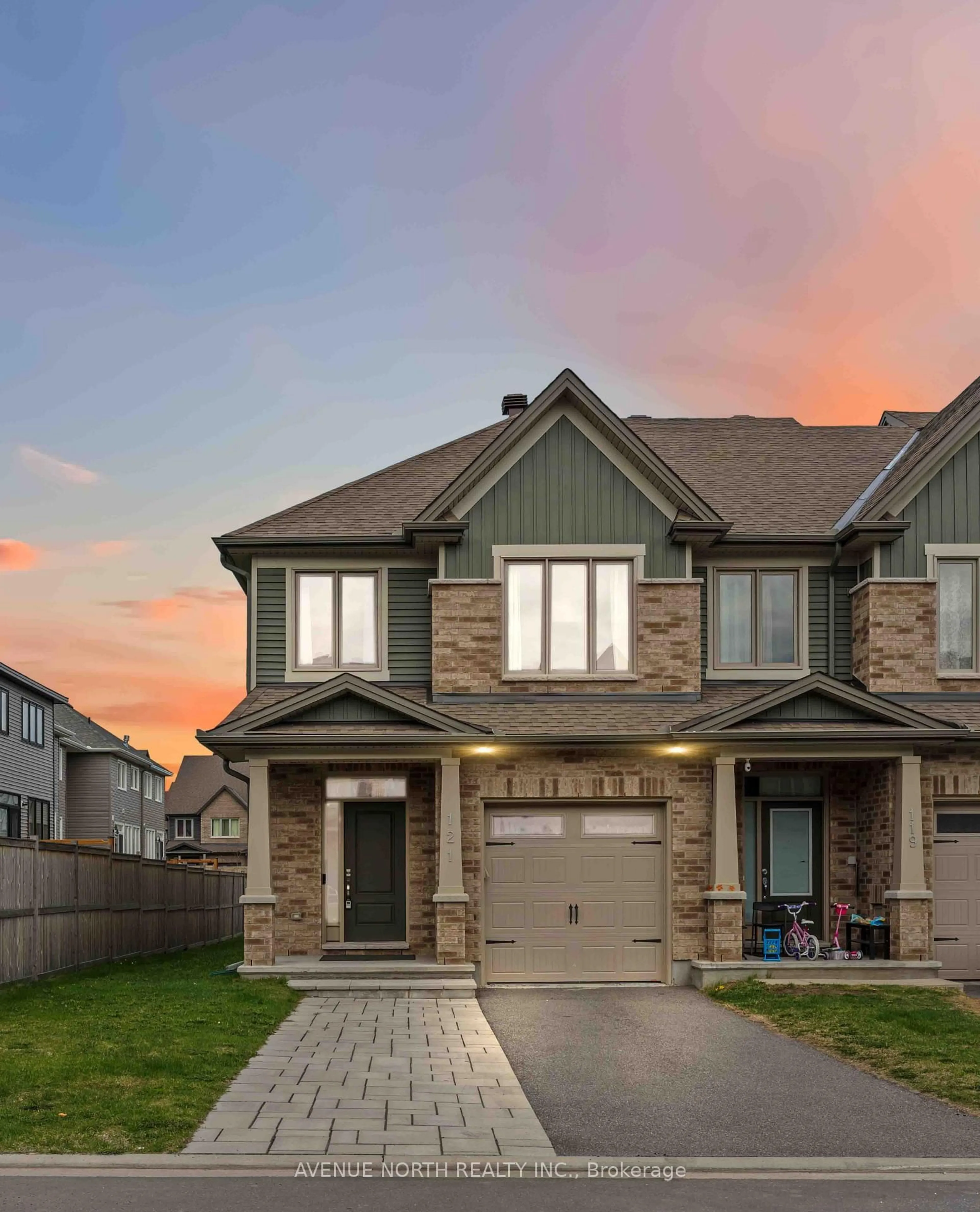 Home with brick exterior material, street for 121 Nepeta Cres, Ottawa Ontario K1T 0S5