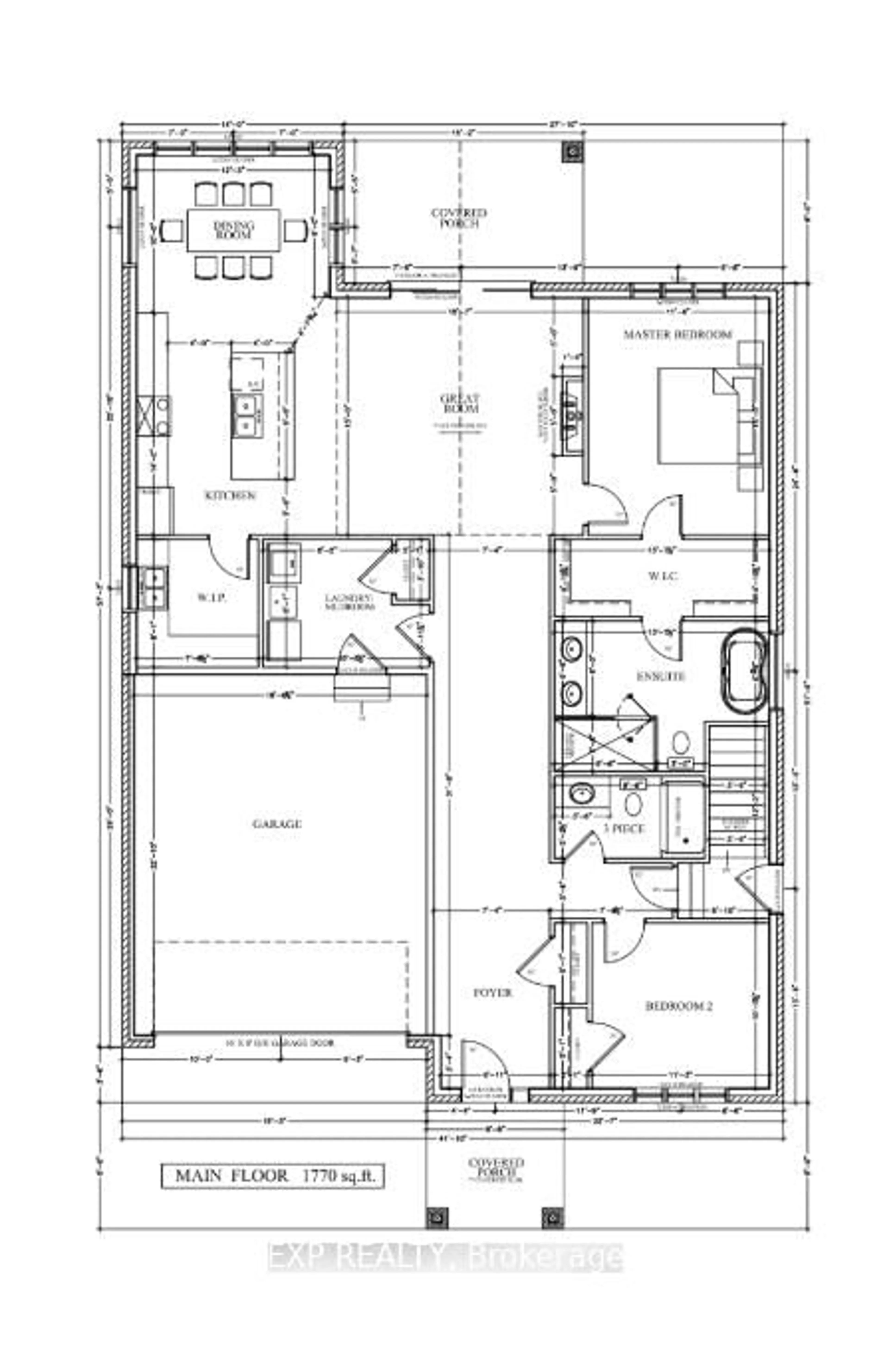 Floor plan for 76 Dearing Dr, South Huron Ontario N0M 1T0