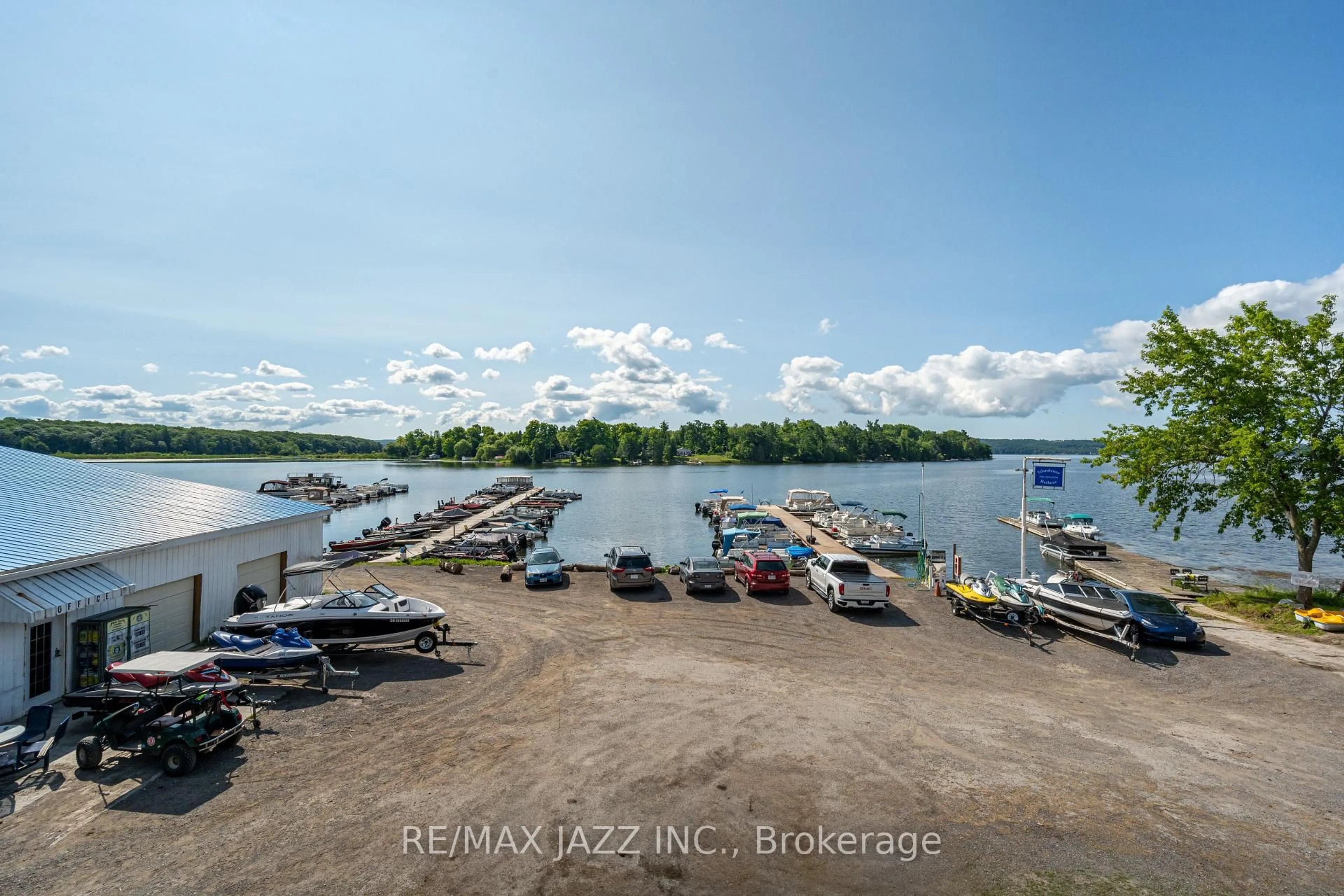 A pic from outside/outdoor area/front of a property/back of a property/a pic from drone, water/lake/river/ocean view for 1087 Island View Dr, Otonabee-South Monaghan Ontario K0L 1B0