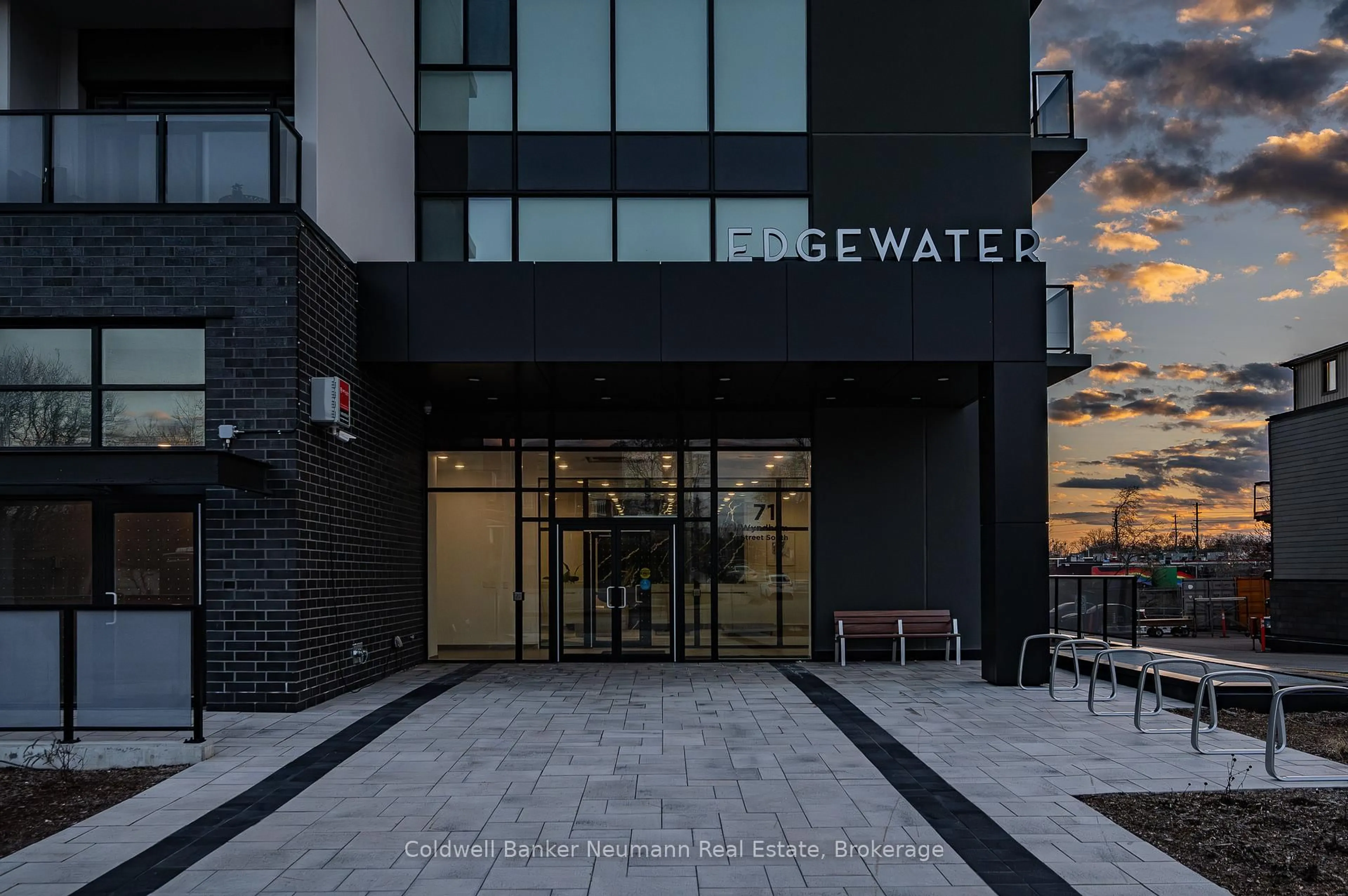 Patio, water/lake/river/ocean view for 71 Wyndham St #313, Guelph Ontario N1E 5R3