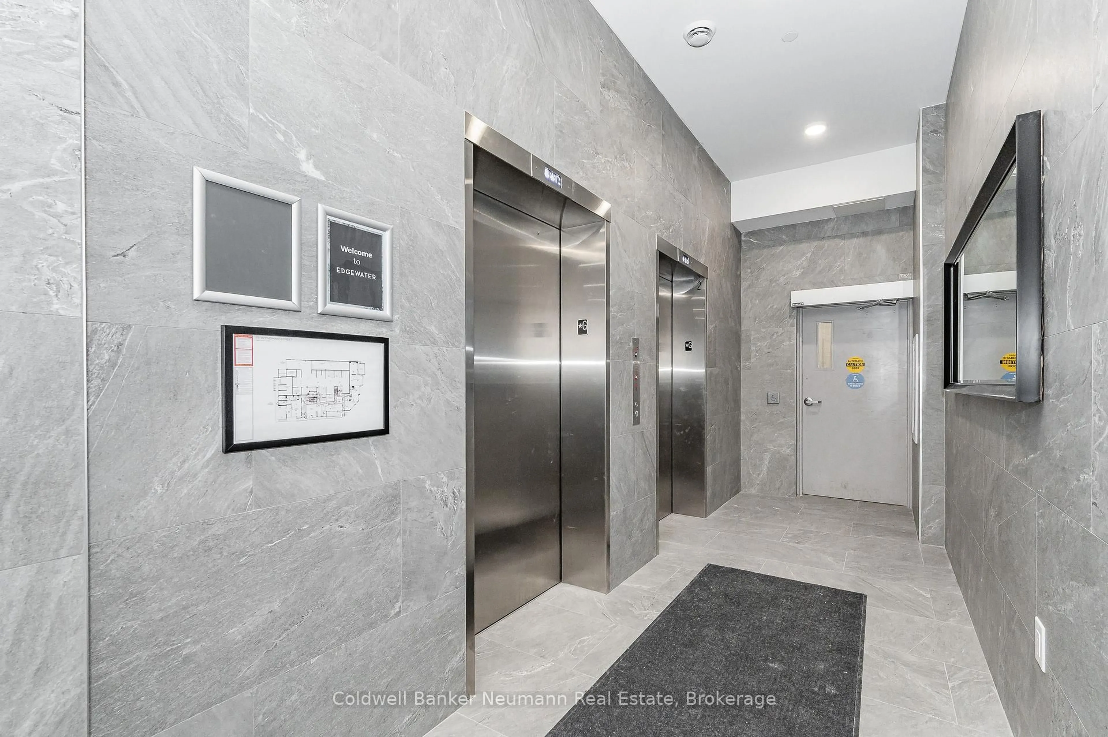 Indoor foyer for 71 Wyndham St #313, Guelph Ontario N1E 5R3