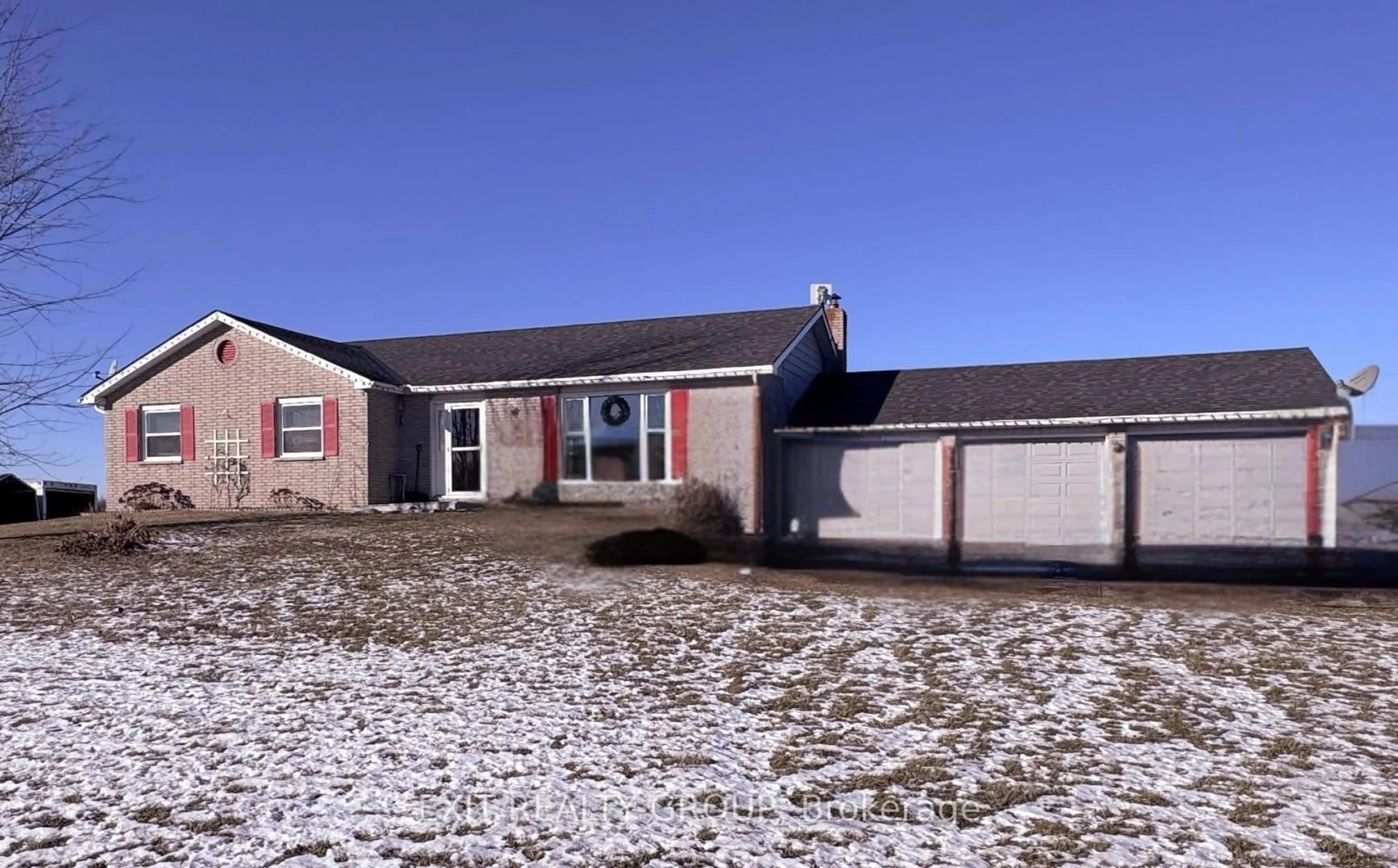 Home with vinyl exterior material, street for 105 County Road 12, Greater Napanee Ontario K0K 2W0