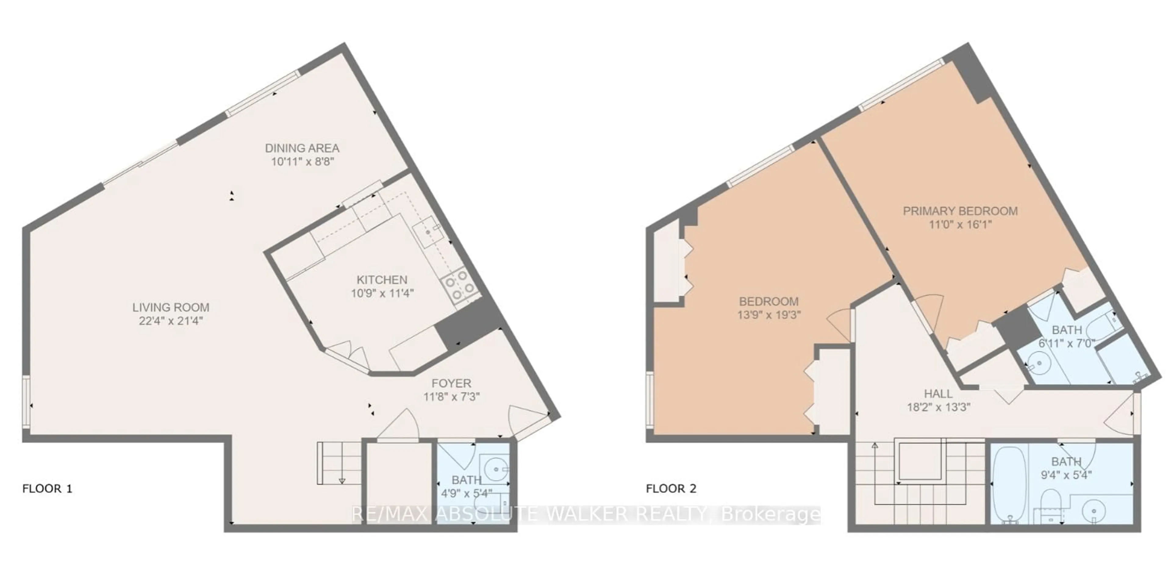 Floor plan for 1380 Prince Of Wales Dr #PH6, Ottawa Ontario K2C 3N5