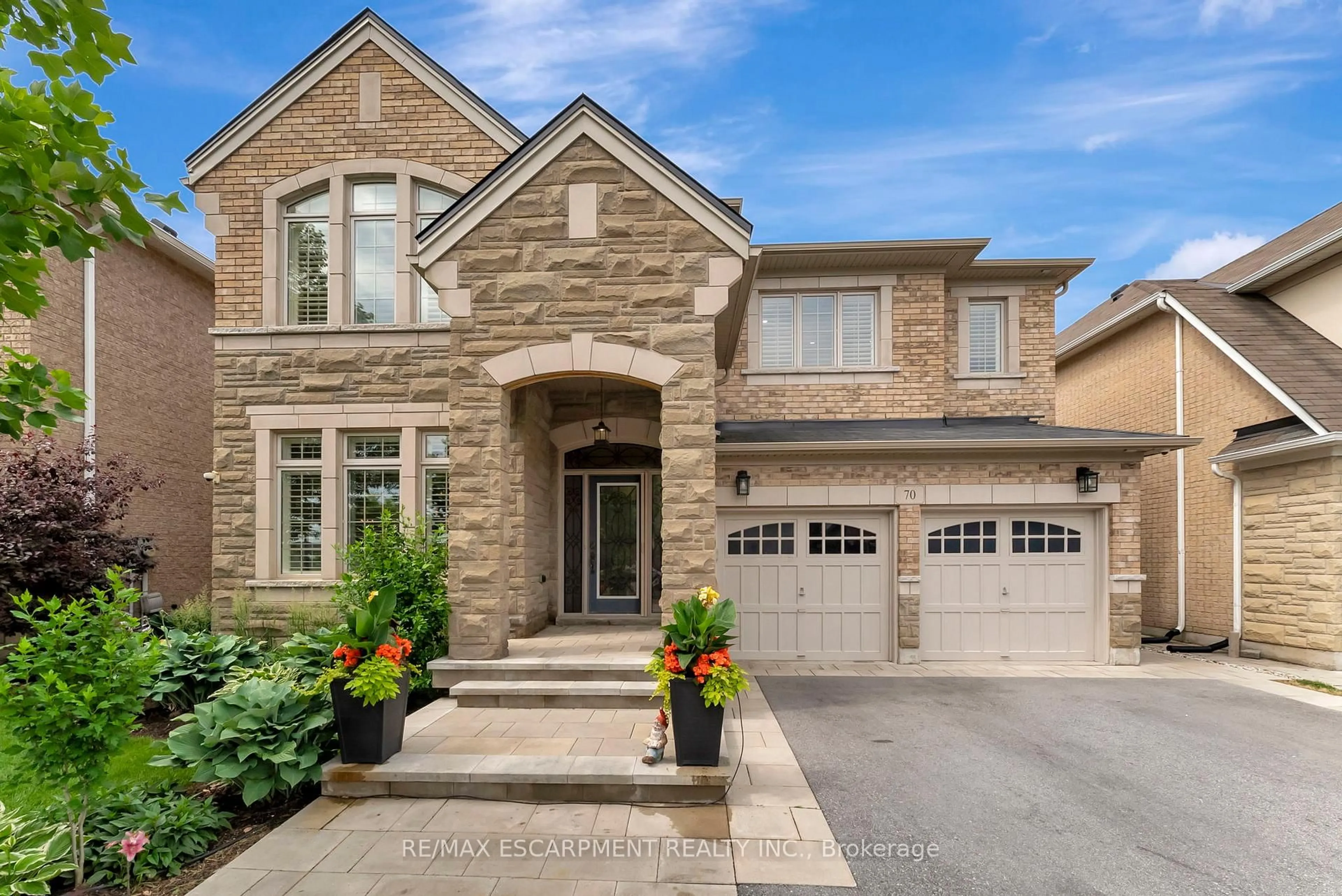 Home with brick exterior material, street for 70 ATTRIDGE Cres, Hamilton Ontario L8B 0T9