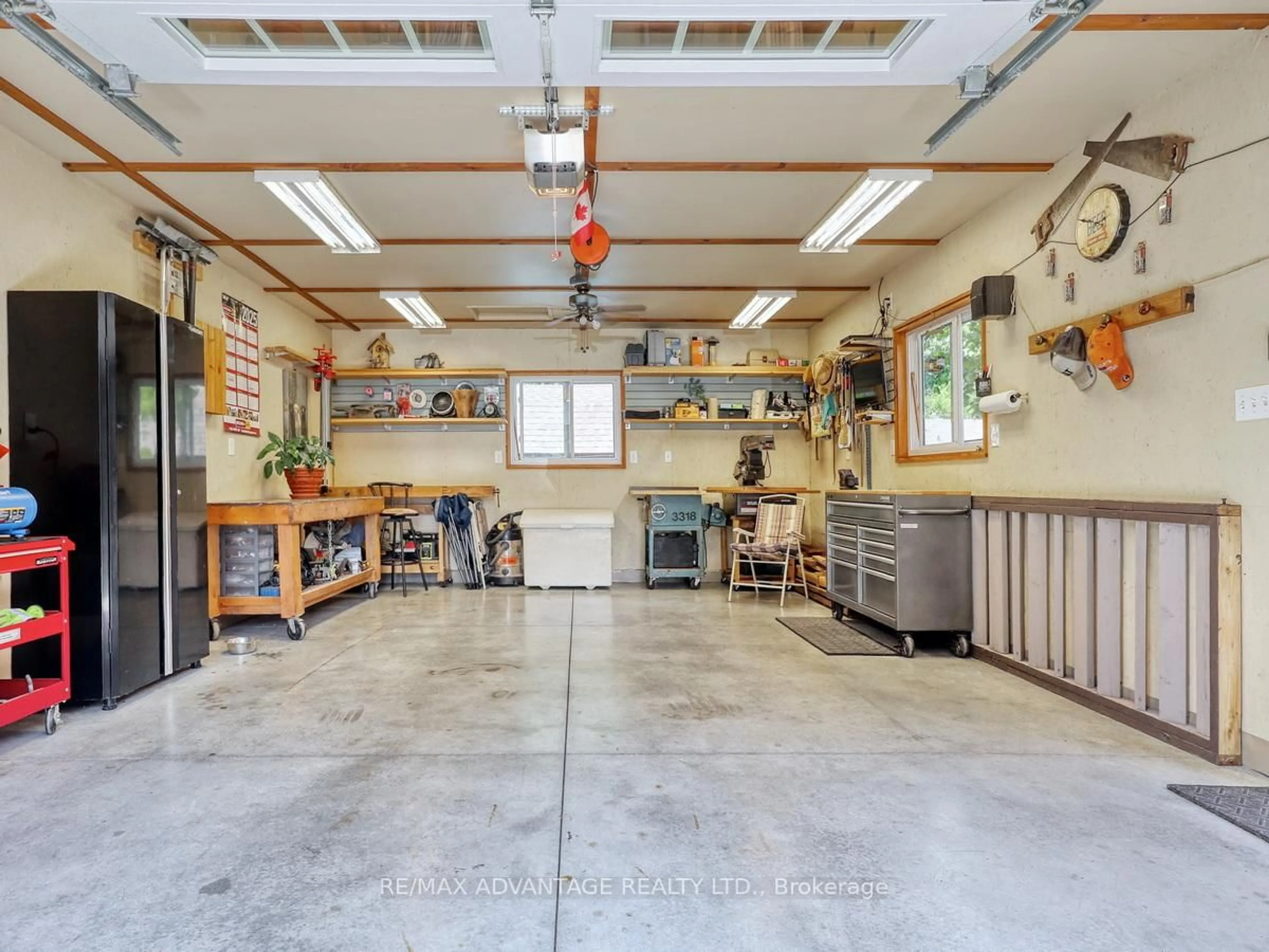 Indoor garage for 8 East Williams St, North Middlesex Ontario N0M 1A0