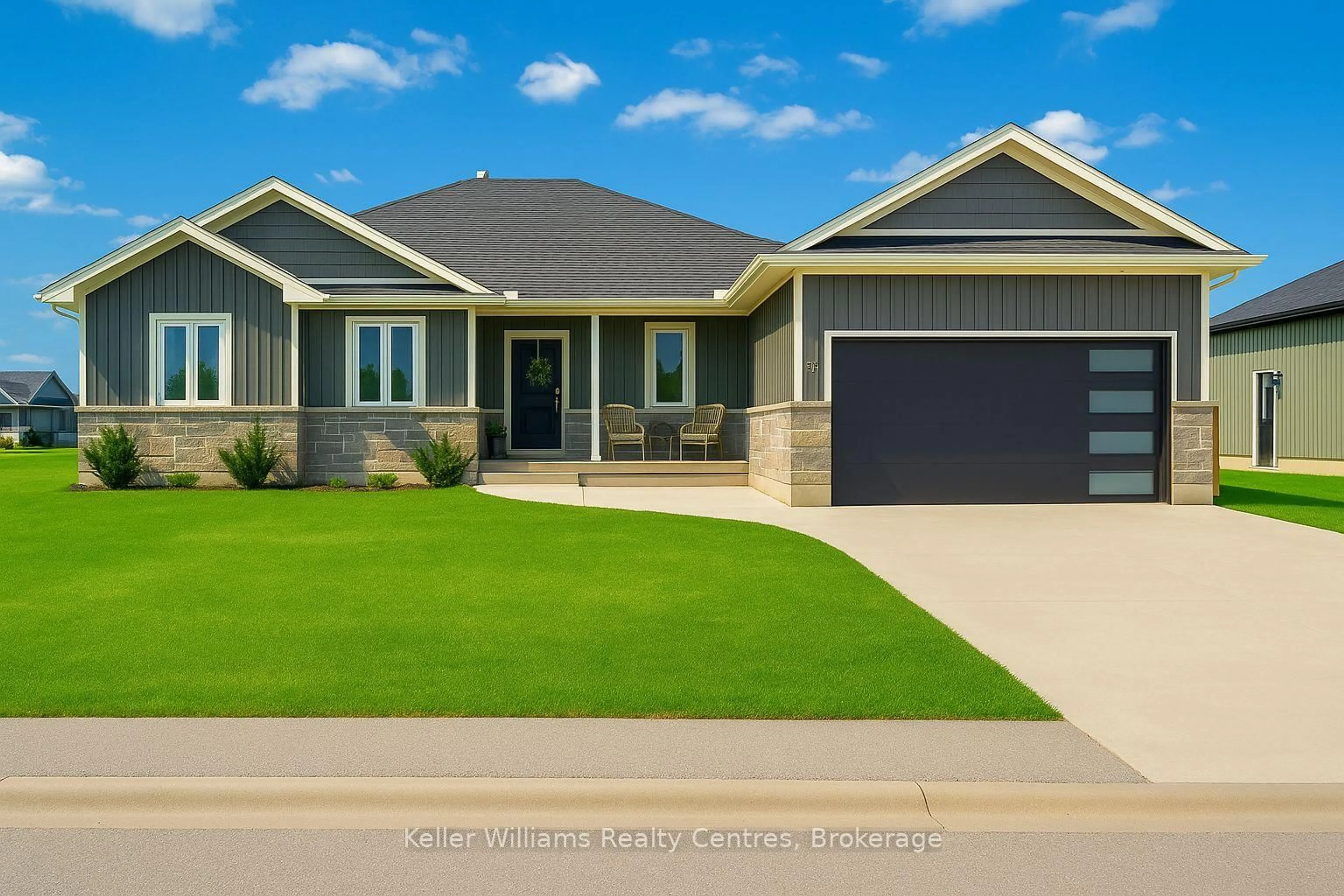 Home with vinyl exterior material, street for 56 Chestnut Hill Cres, Arran-Elderslie Ontario N0H 2N0