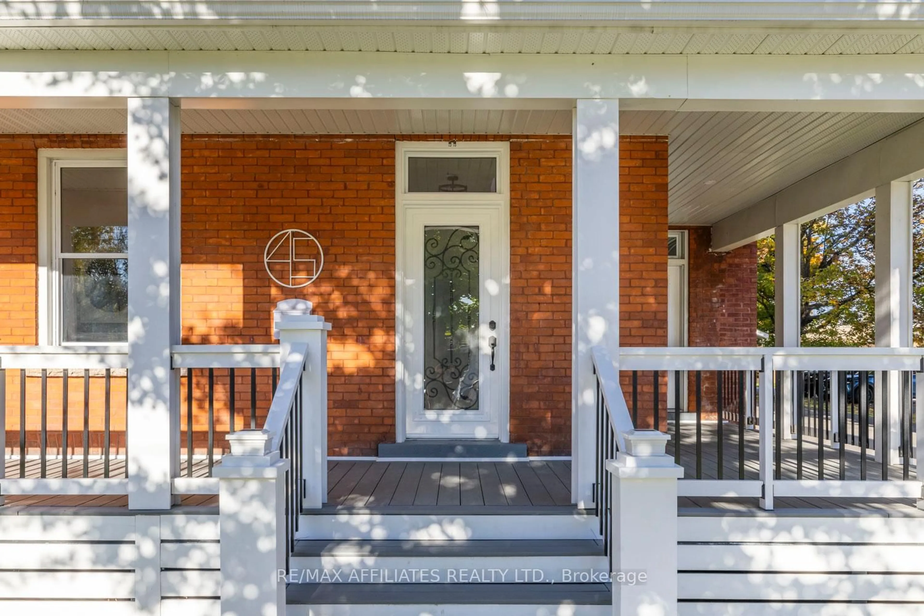 Home with brick exterior material, street for 45 Drummond St, Perth Ontario K7H 2J9