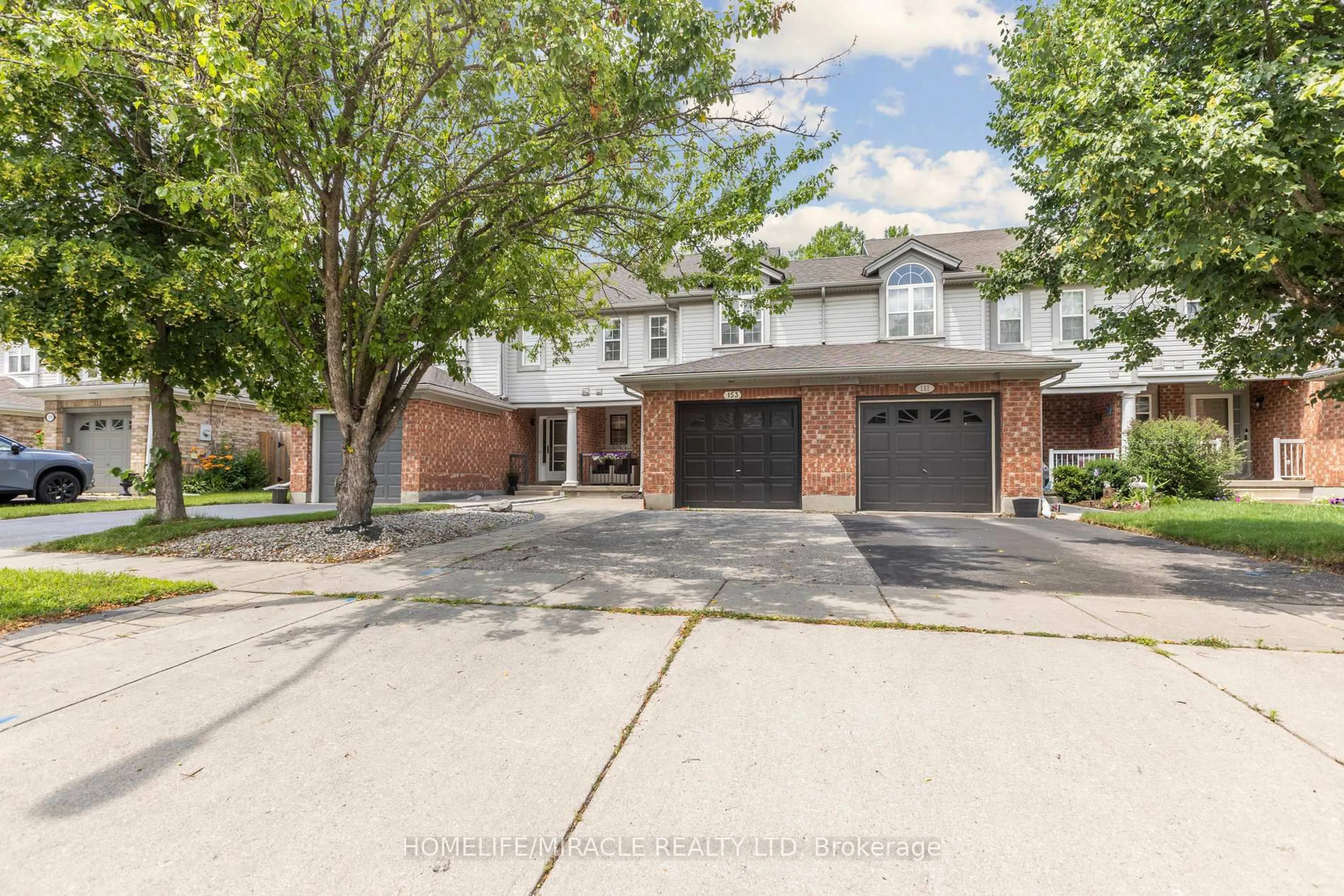 Home with brick exterior material, street for 153 Werstine Terr, Cambridge Ontario N3C 4G9