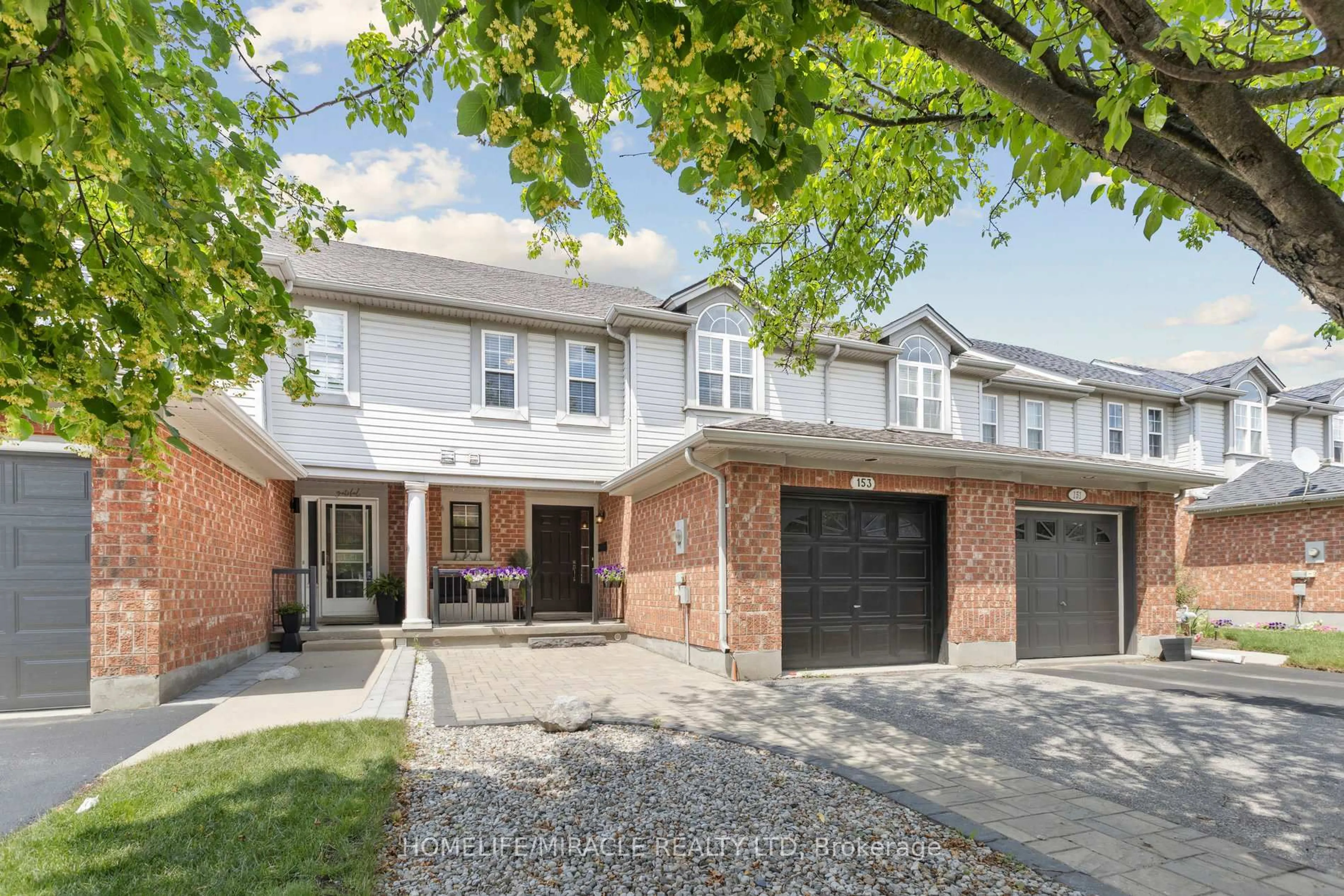 Home with brick exterior material, street for 153 Werstine Terr, Cambridge Ontario N3C 4G9