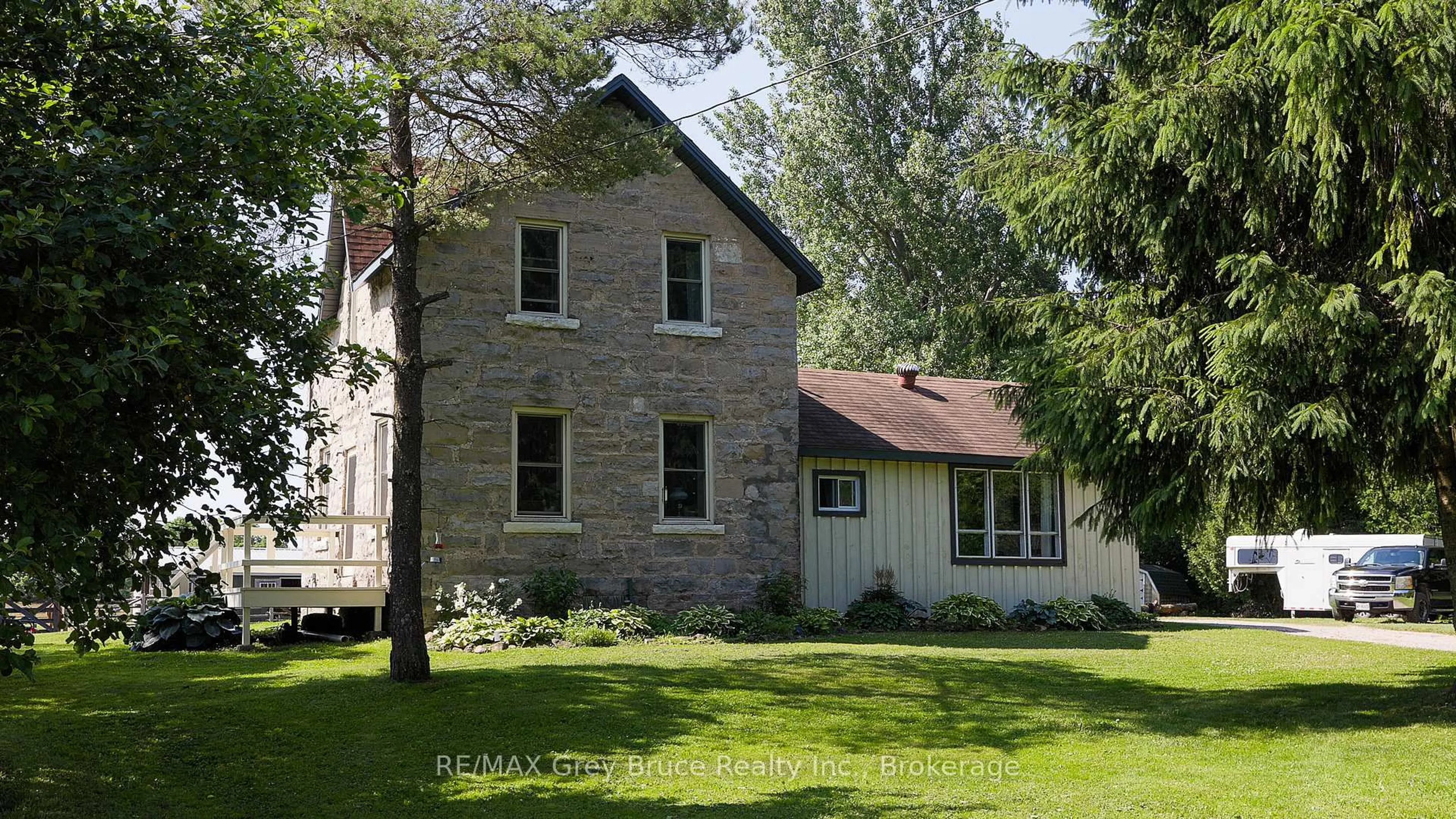 Home with brick exterior material, street for 362404 Lindenwood Rd, Georgian Bluffs Ontario N0H 2T0