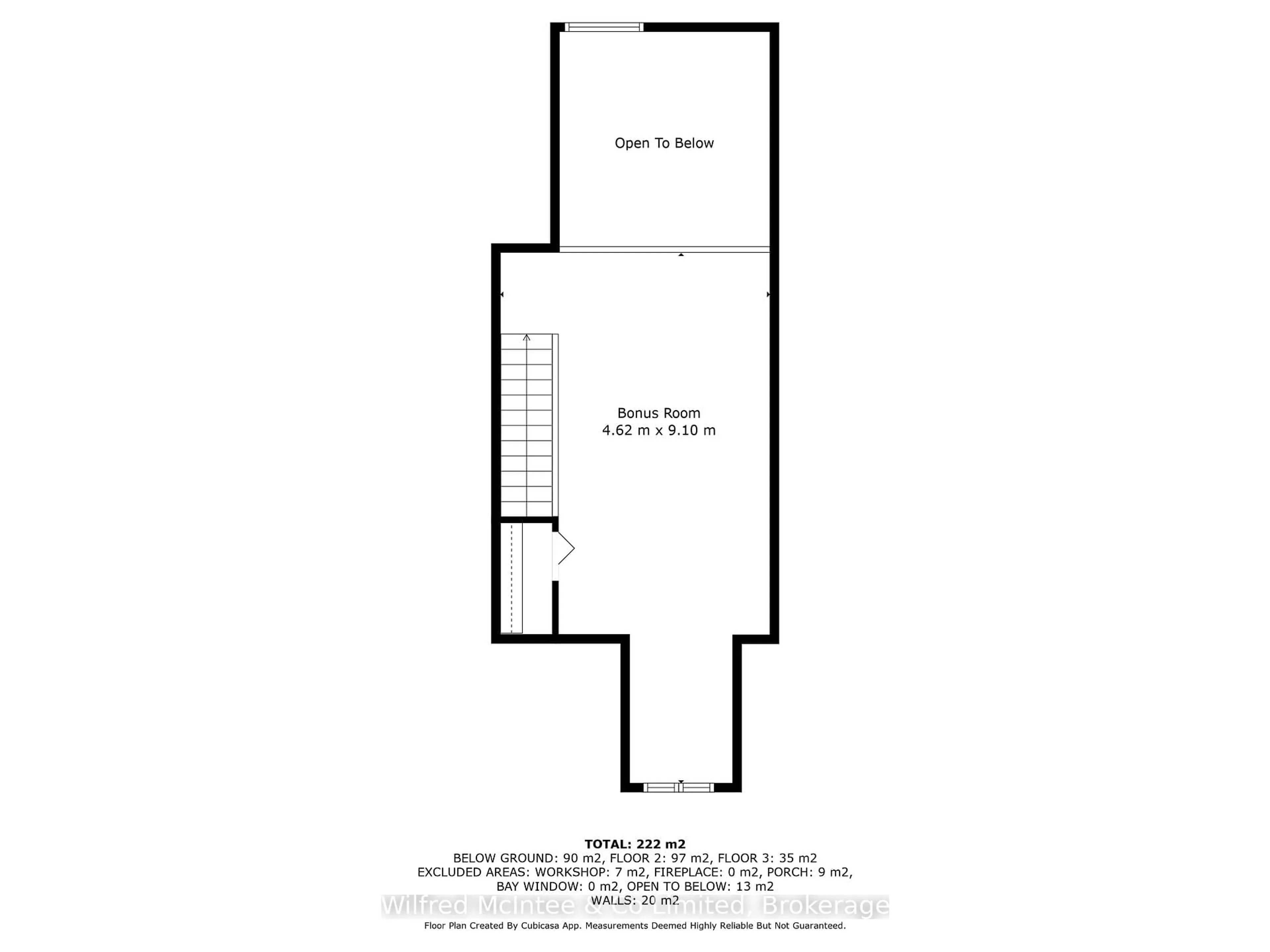 Floor plan for 834 Arlington St #9, Saugeen Shores Ontario N0H 2C4