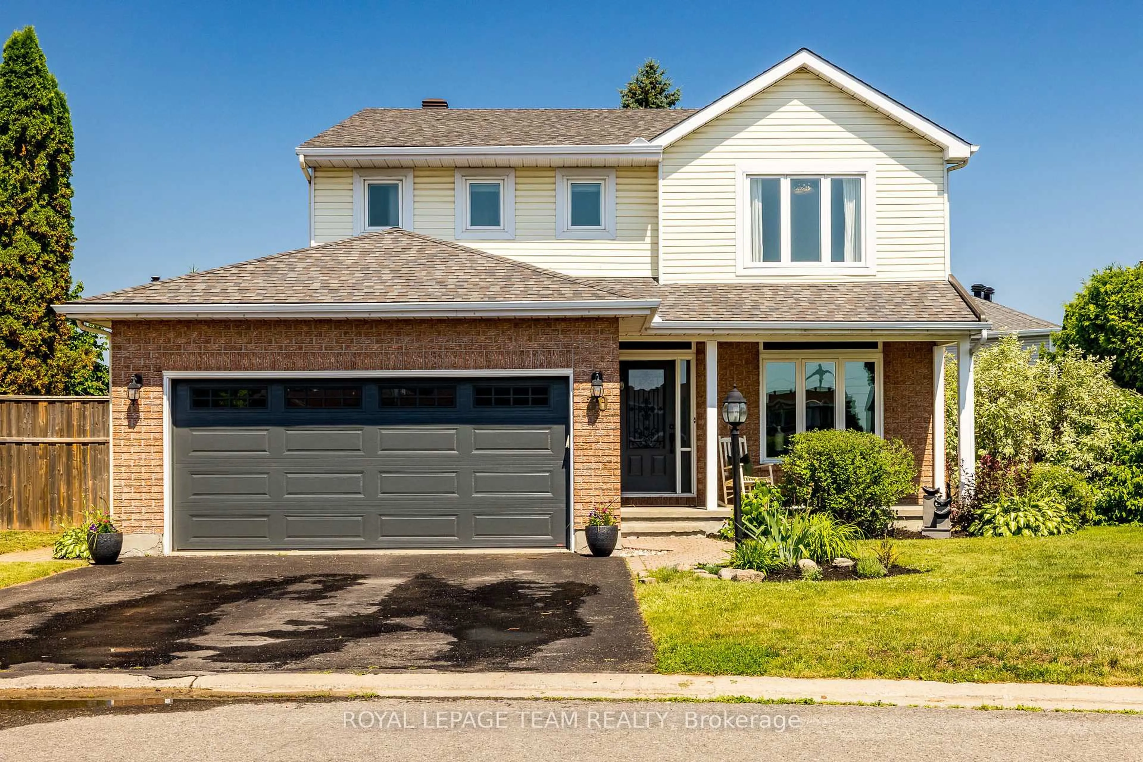 Home with brick exterior material, street for 30 Halley St, Barrhaven Ontario K2J 3W2