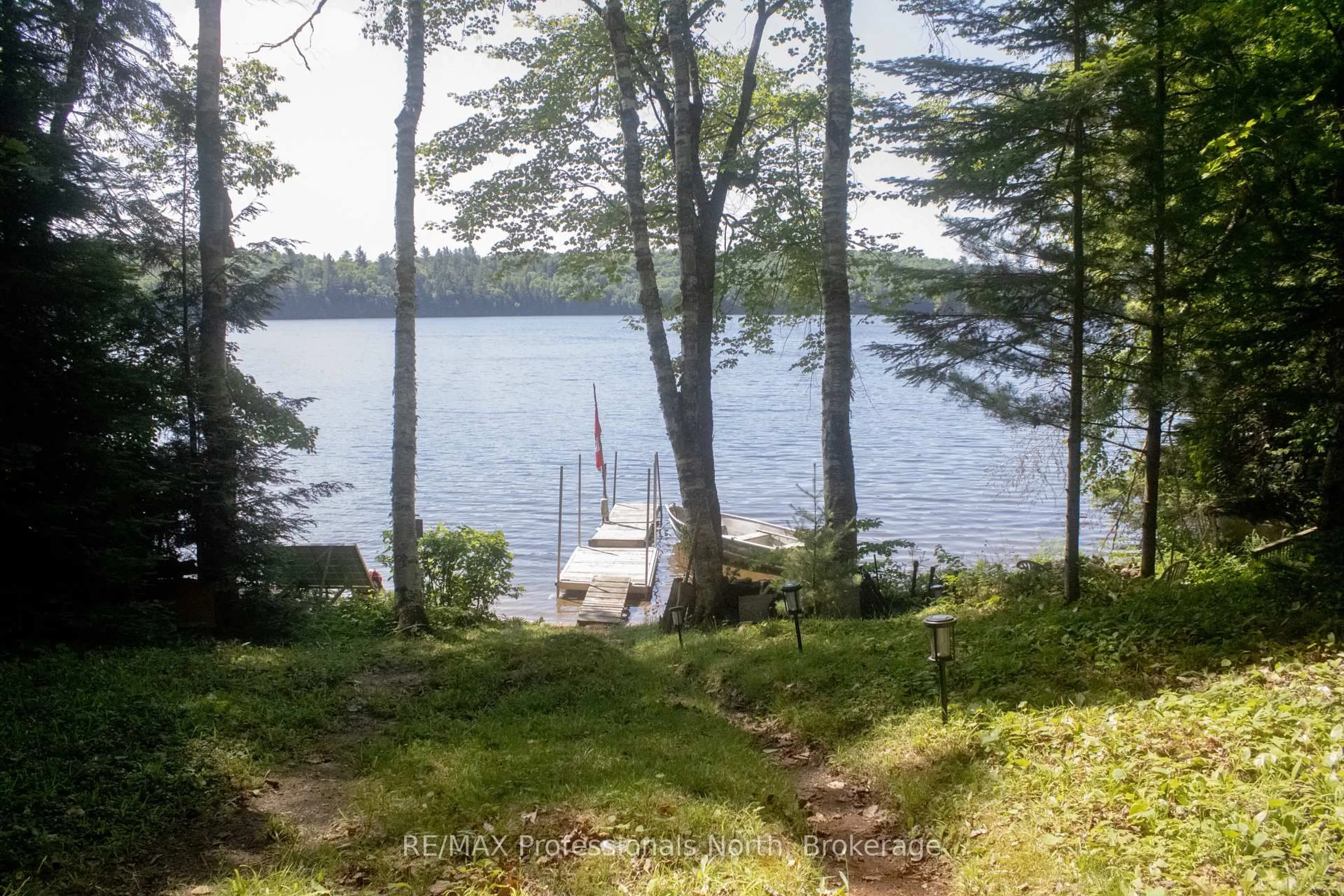 Patio, water/lake/river/ocean view for 10673 Kimball Lake WAO, Algonquin Highlands Ontario P0A 1E0