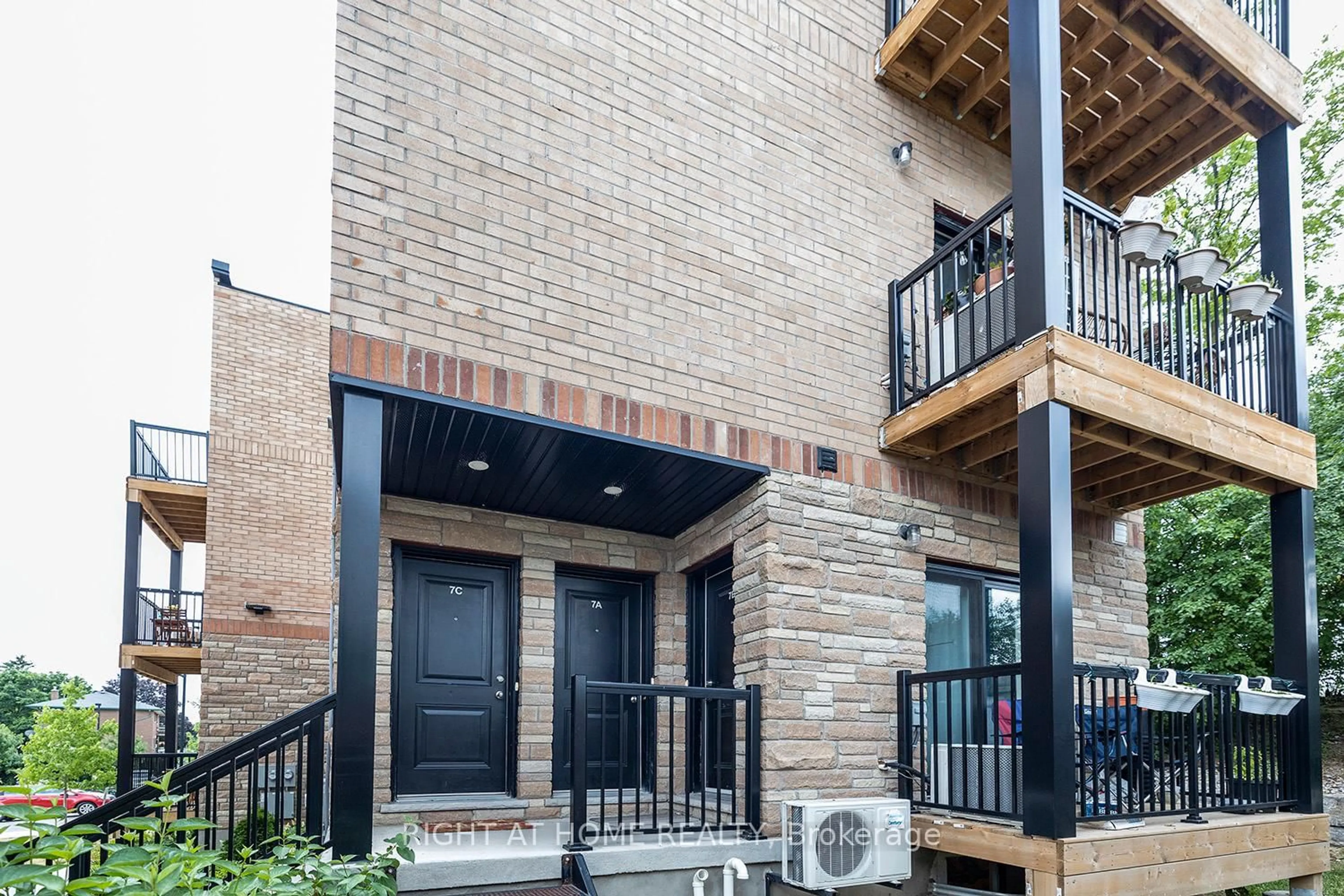 Home with brick exterior material, street for 164 Heiman St St #7A, Kitchener Ontario N2M 0B8