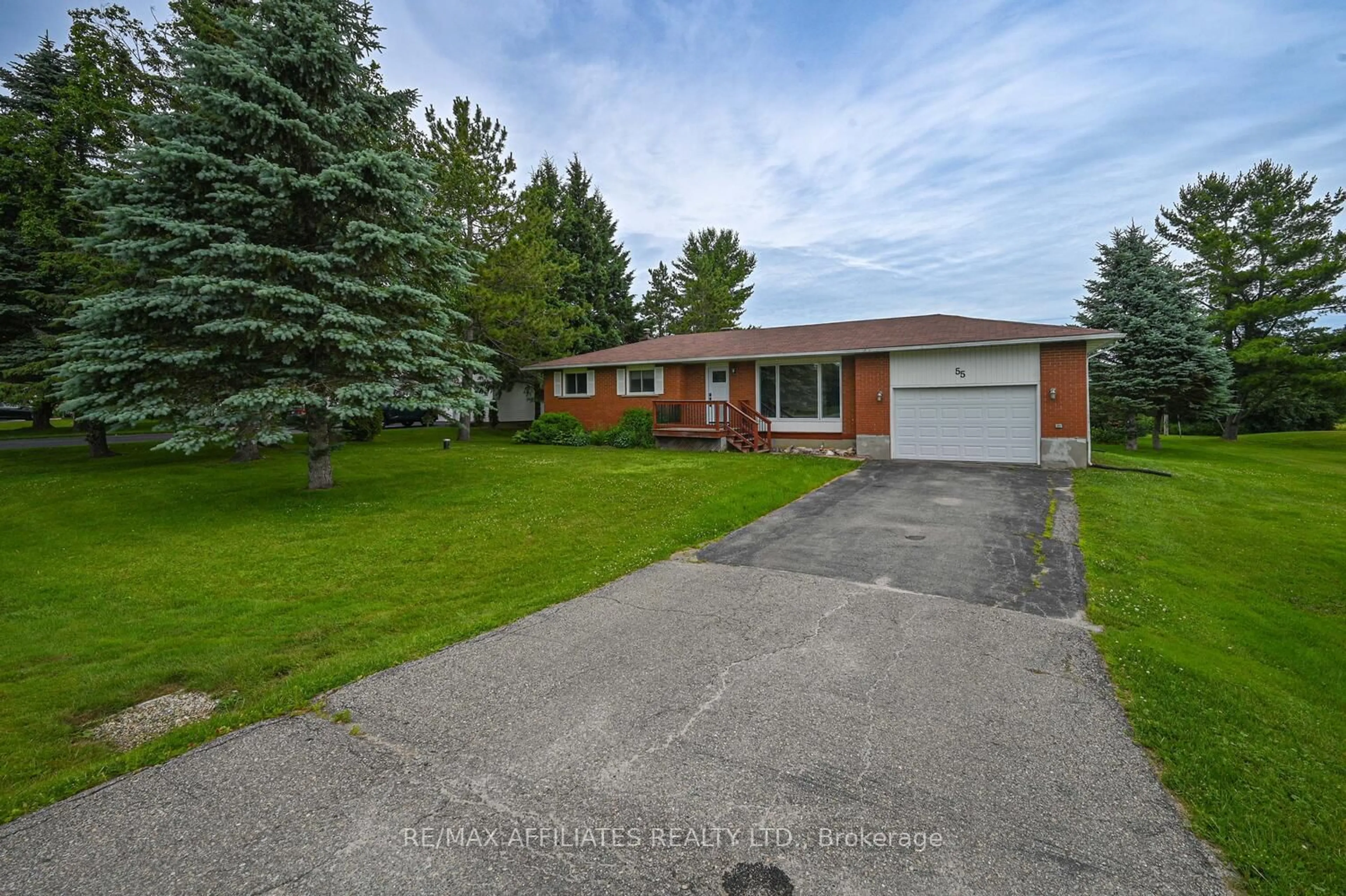 A pic from outside/outdoor area/front of a property/back of a property/a pic from drone, street for 55 Poonamalie Rd, Rideau Lakes Ontario K7A 5B8