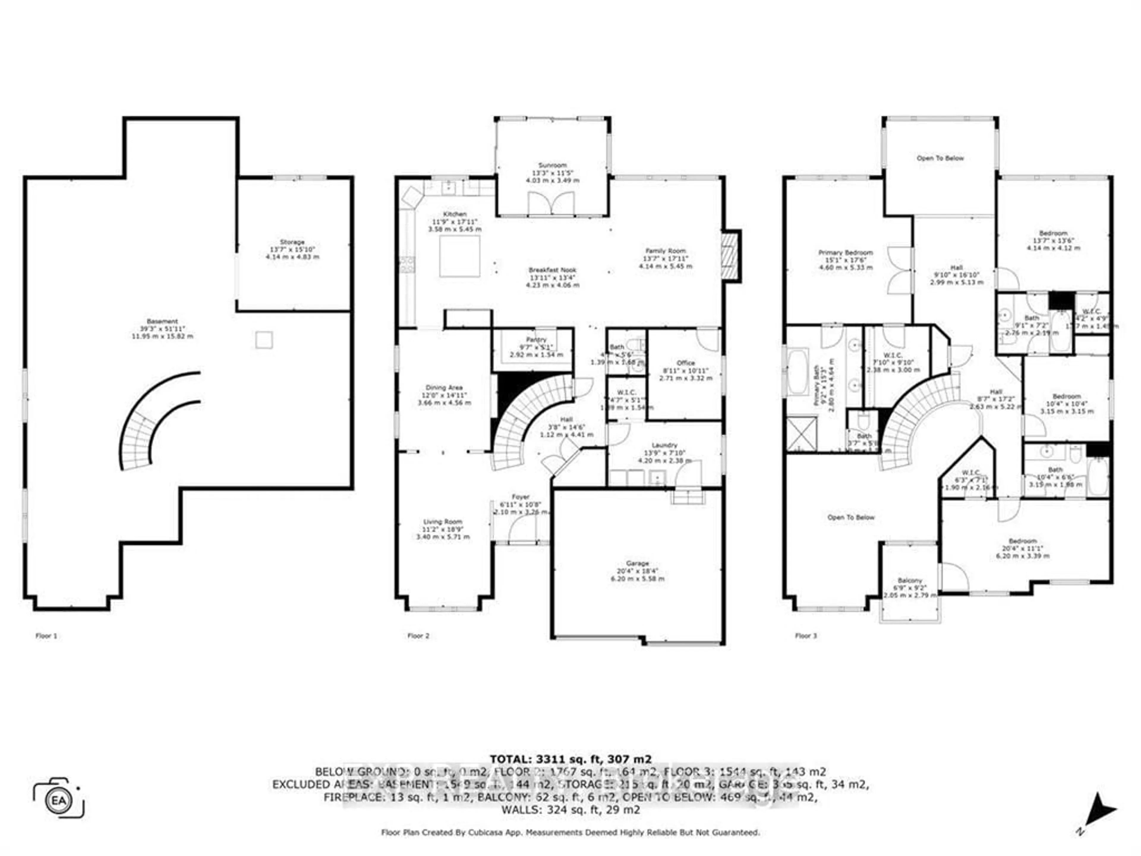 Floor plan for 209 Rover St, Ottawa Ontario K2S 1S3