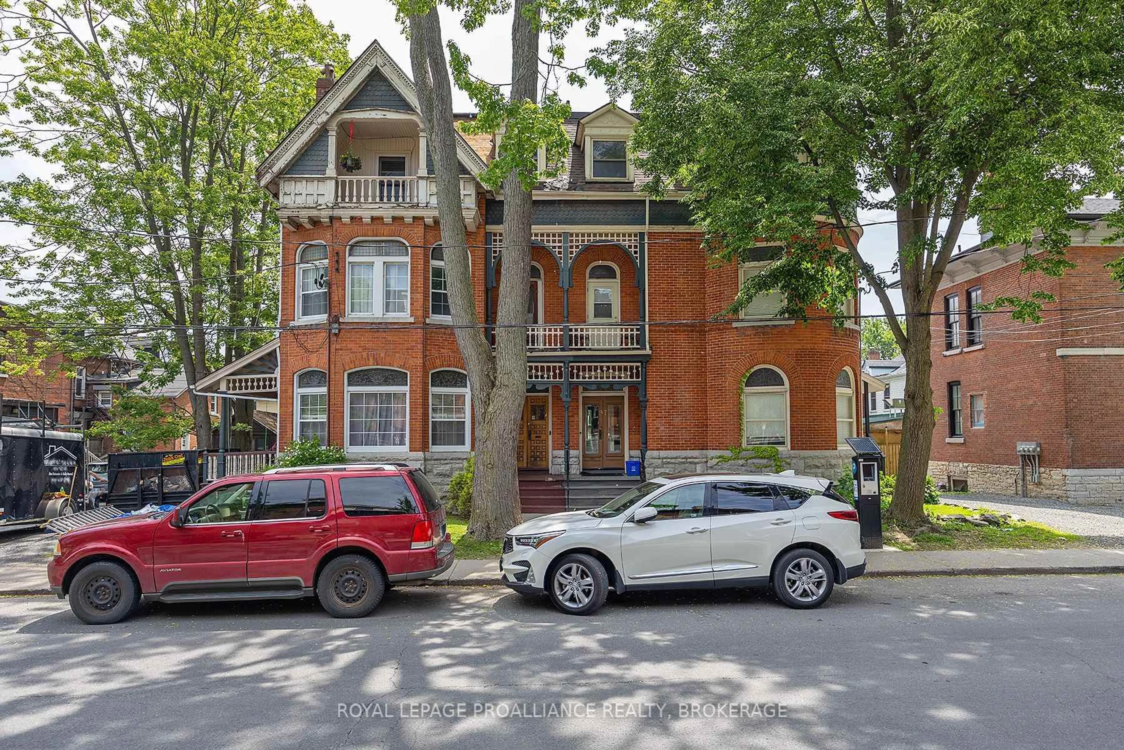 Home with brick exterior material, street for 99 Bagot St, Kingston Ontario K7L 3E6