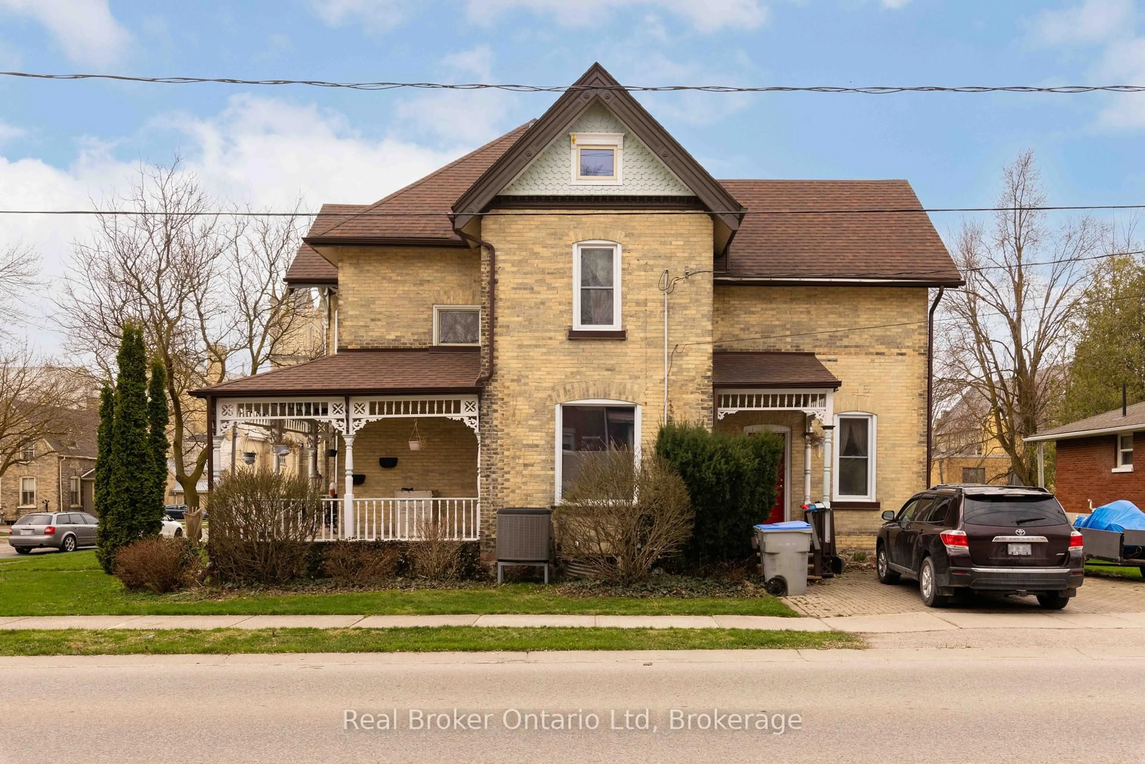 Home with brick exterior material, street for 295 Livingstone Ave, North Perth Ontario N4W 1P8