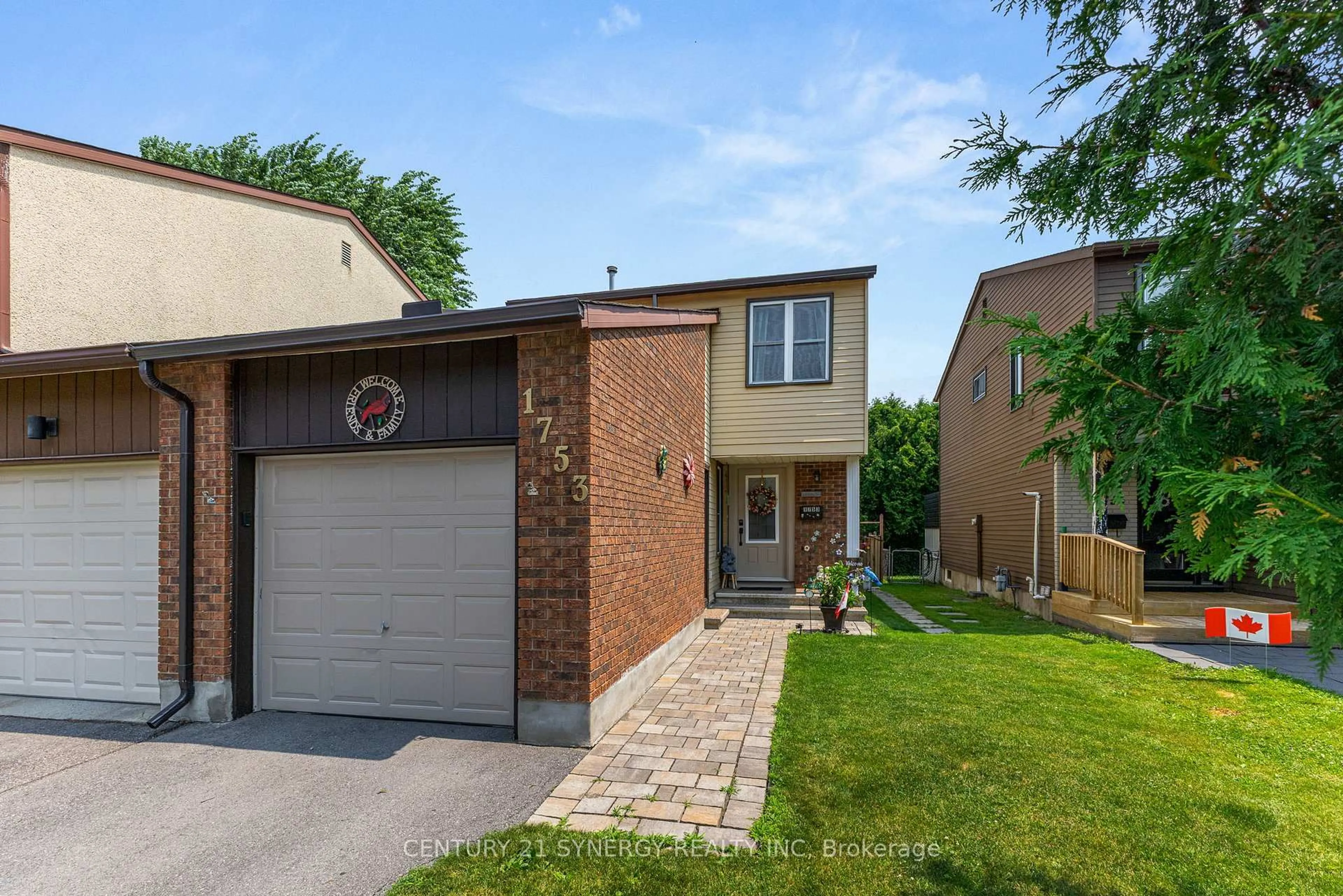 Home with brick exterior material, street for 1753 Lafrance Dr, Orleans Ontario K1E 2H1