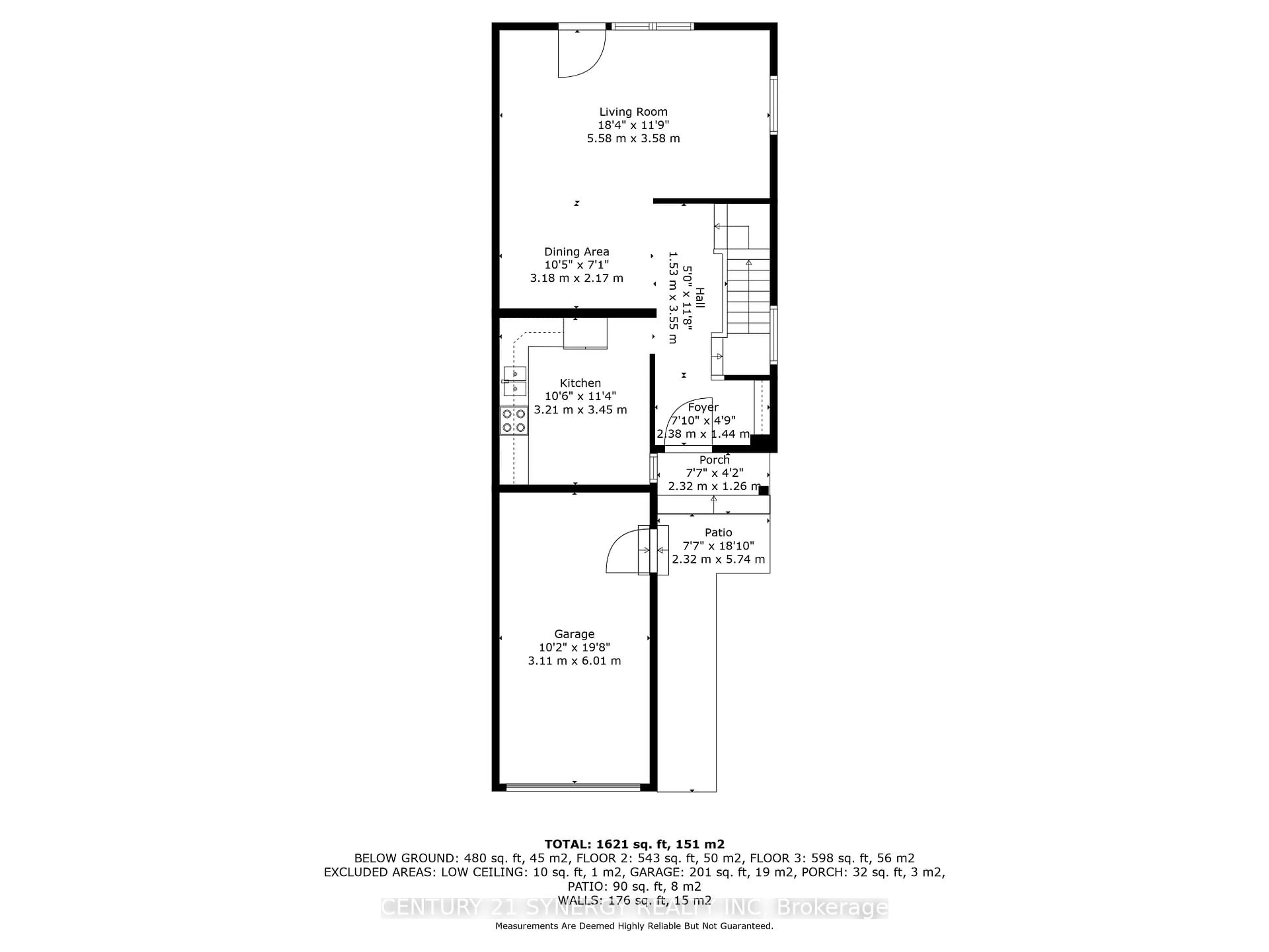 Floor plan for 1753 Lafrance Dr, Orleans Ontario K1E 2H1