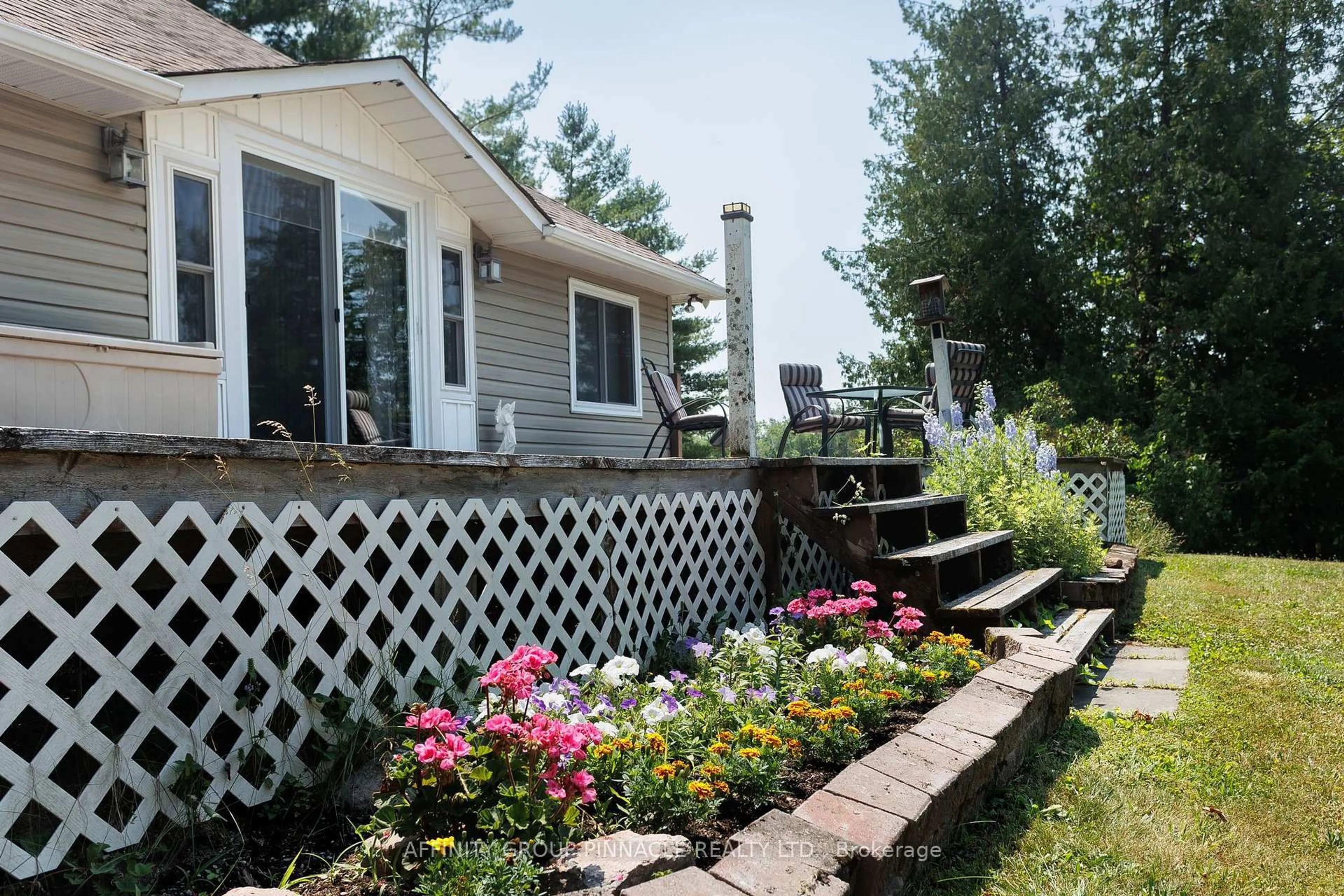 Patio, water/lake/river/ocean view for 106 Coldstream Rd, Kawartha Lakes Ontario K0M 1N0