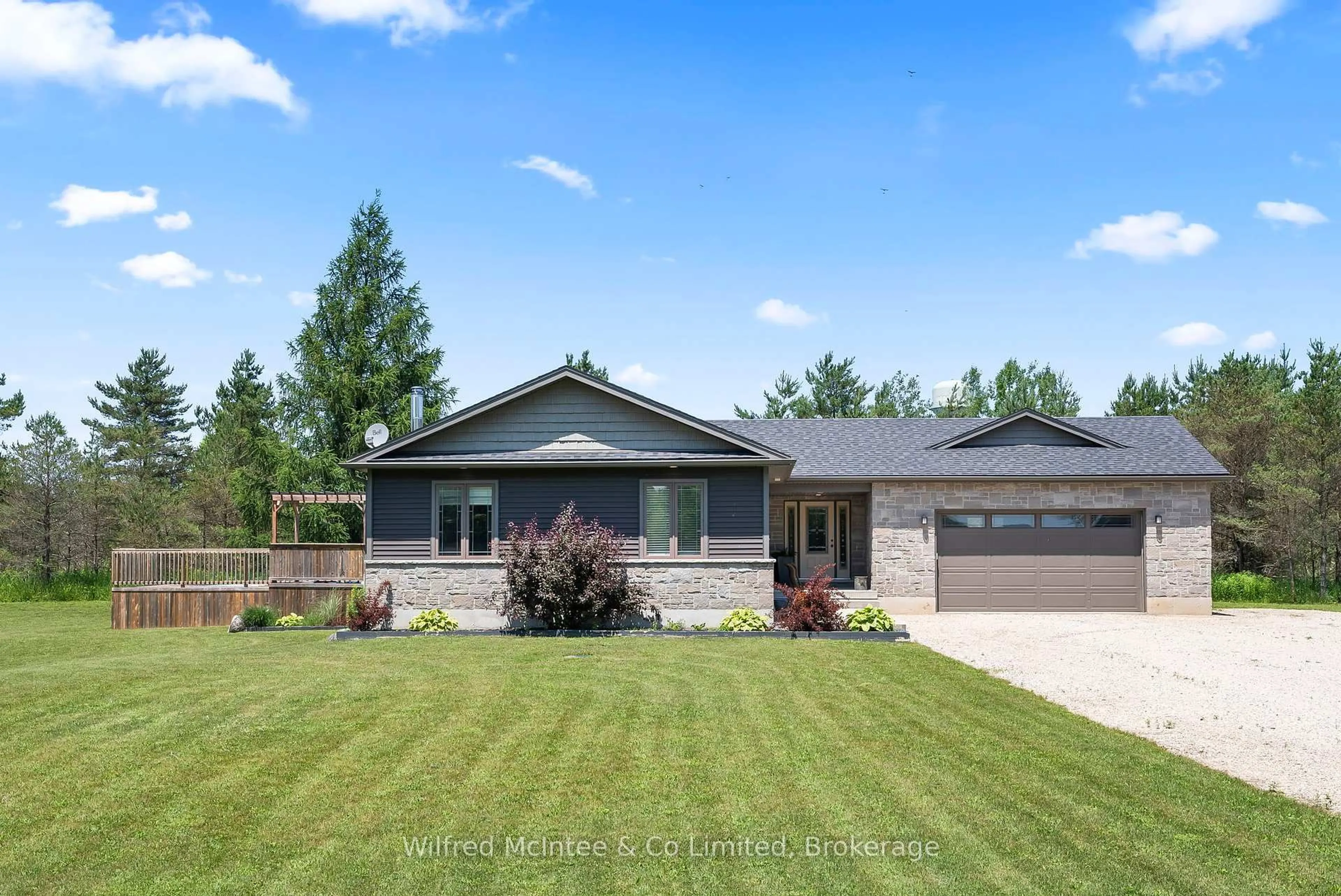 Home with brick exterior material, street for 201 Hutton Hill Rd, West Grey Ontario N0G 1R0