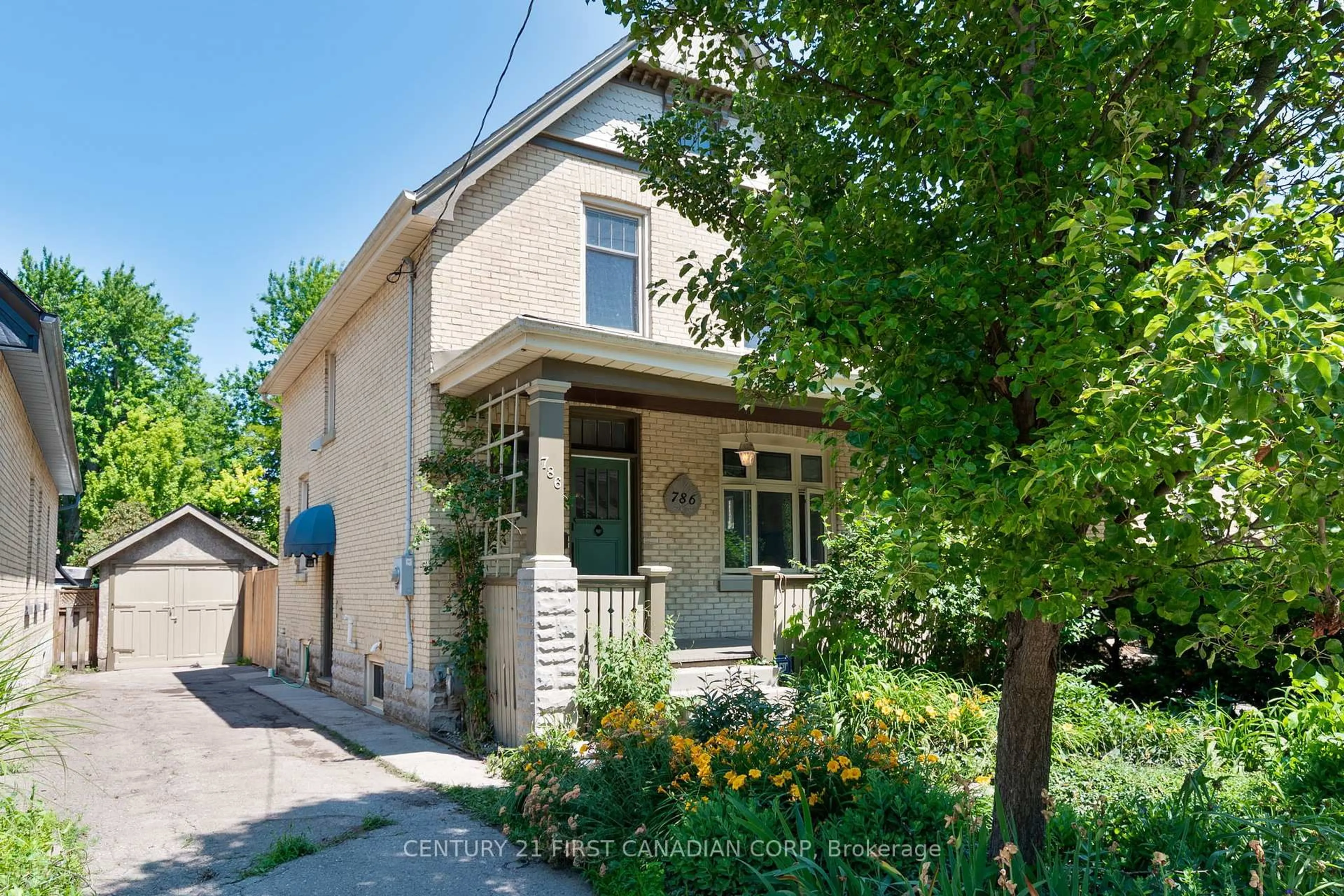 Home with brick exterior material, street for 786 Dufferin Ave, London East Ontario N5W 3K1