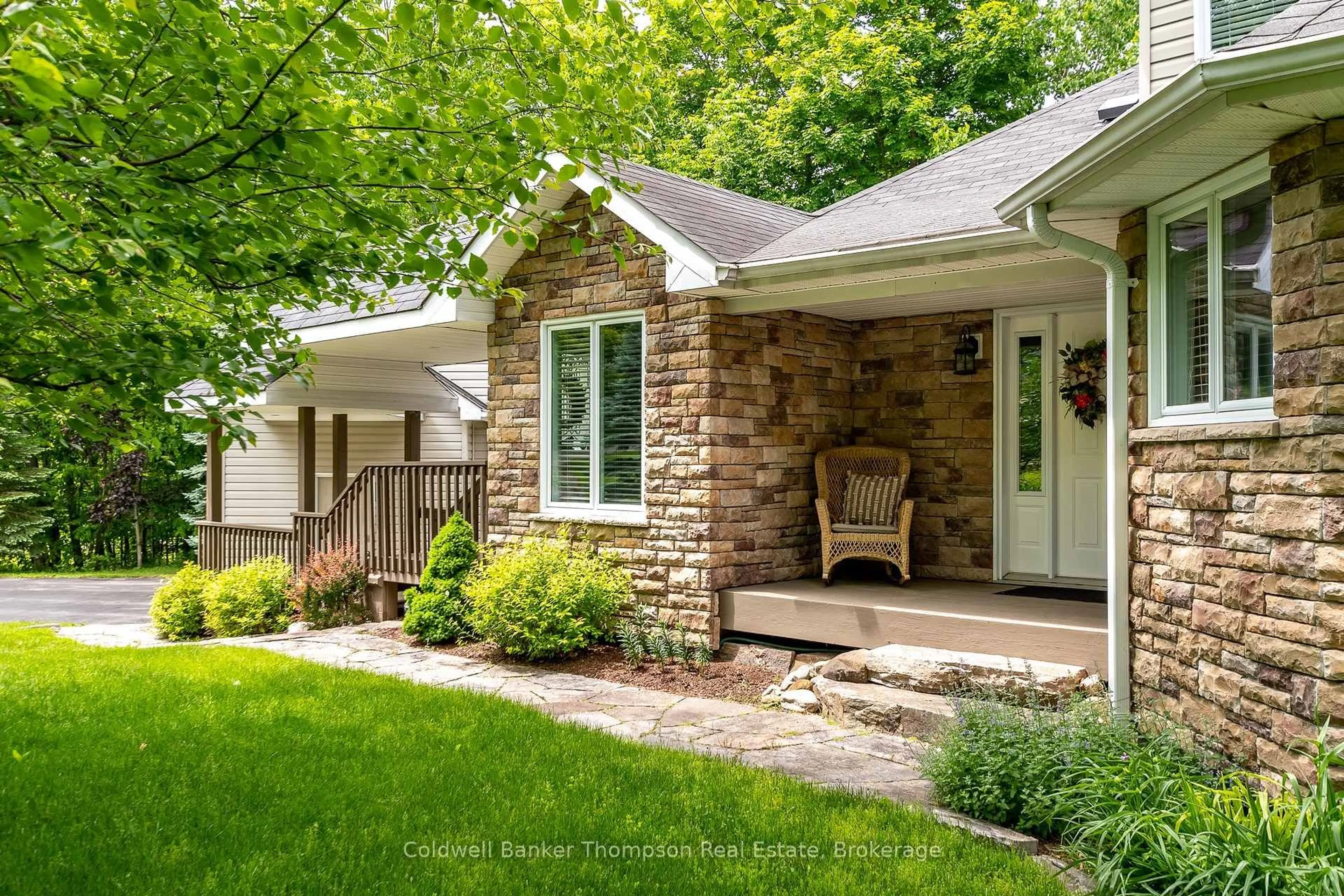 Home with brick exterior material, street for 30 Deerfoot Tr, Huntsville Ontario P1H 0A6