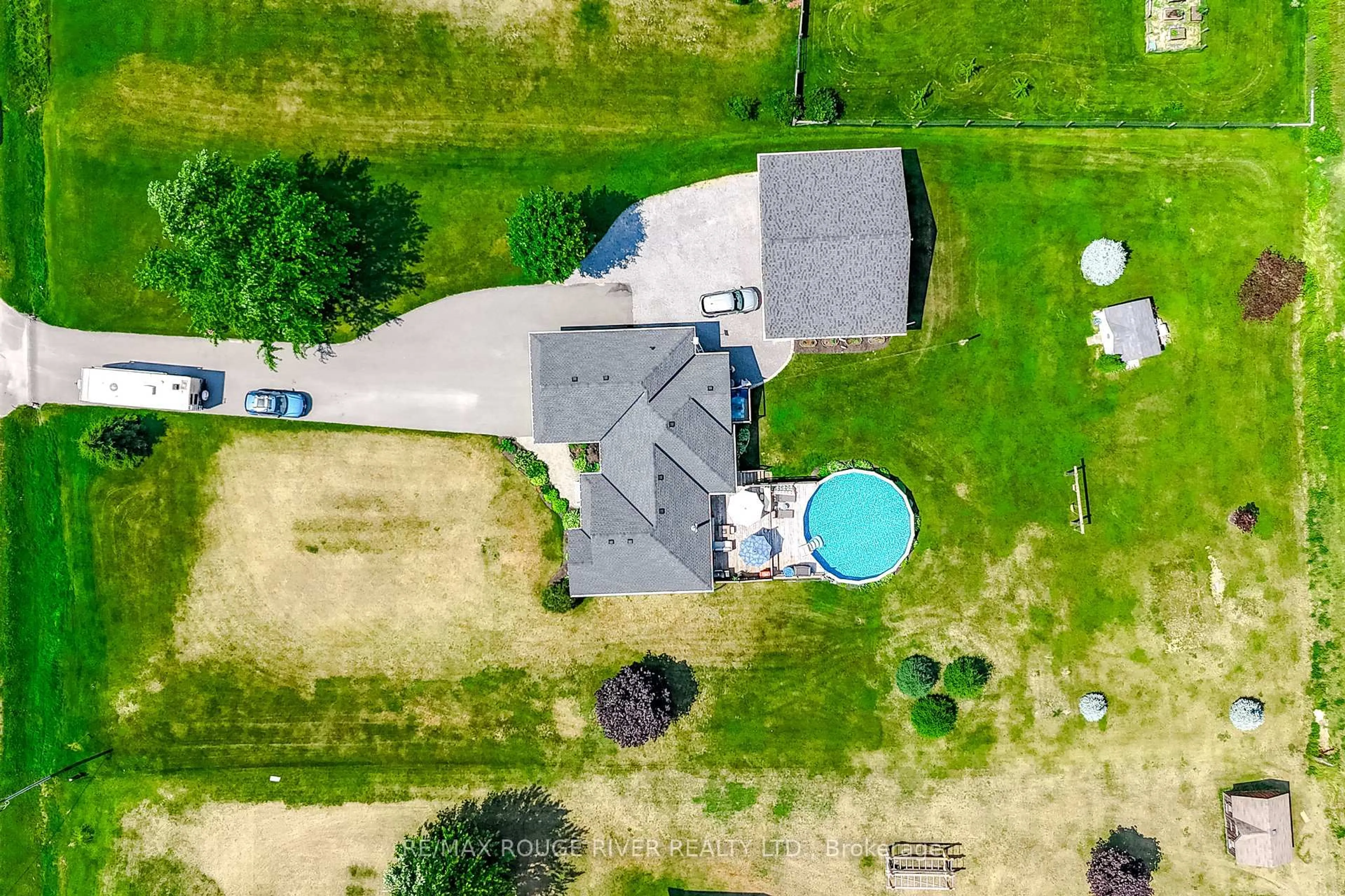 A pic from outside/outdoor area/front of a property/back of a property/a pic from drone, unknown for 255 Purdy Rd, Alnwick/Haldimand Ontario K0K 2G0