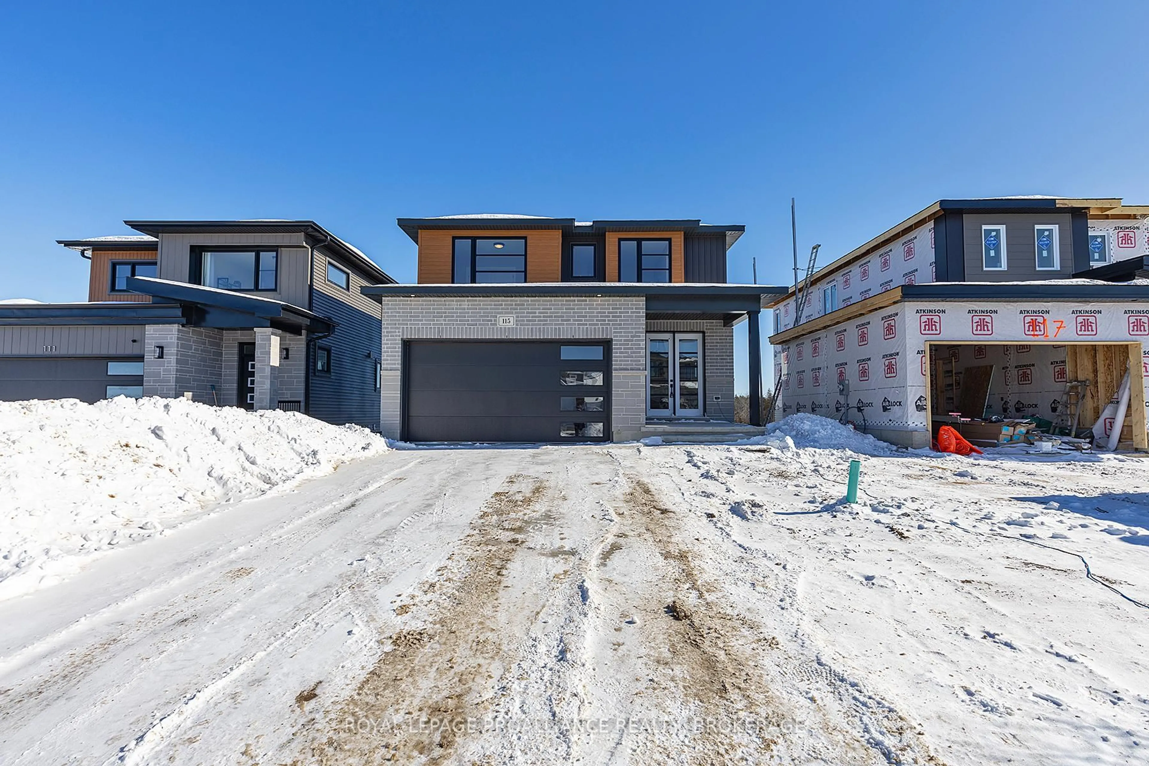 Home with brick exterior material, street for 115 Potter Dr, Bissett Creek Ontario K0H 2H0