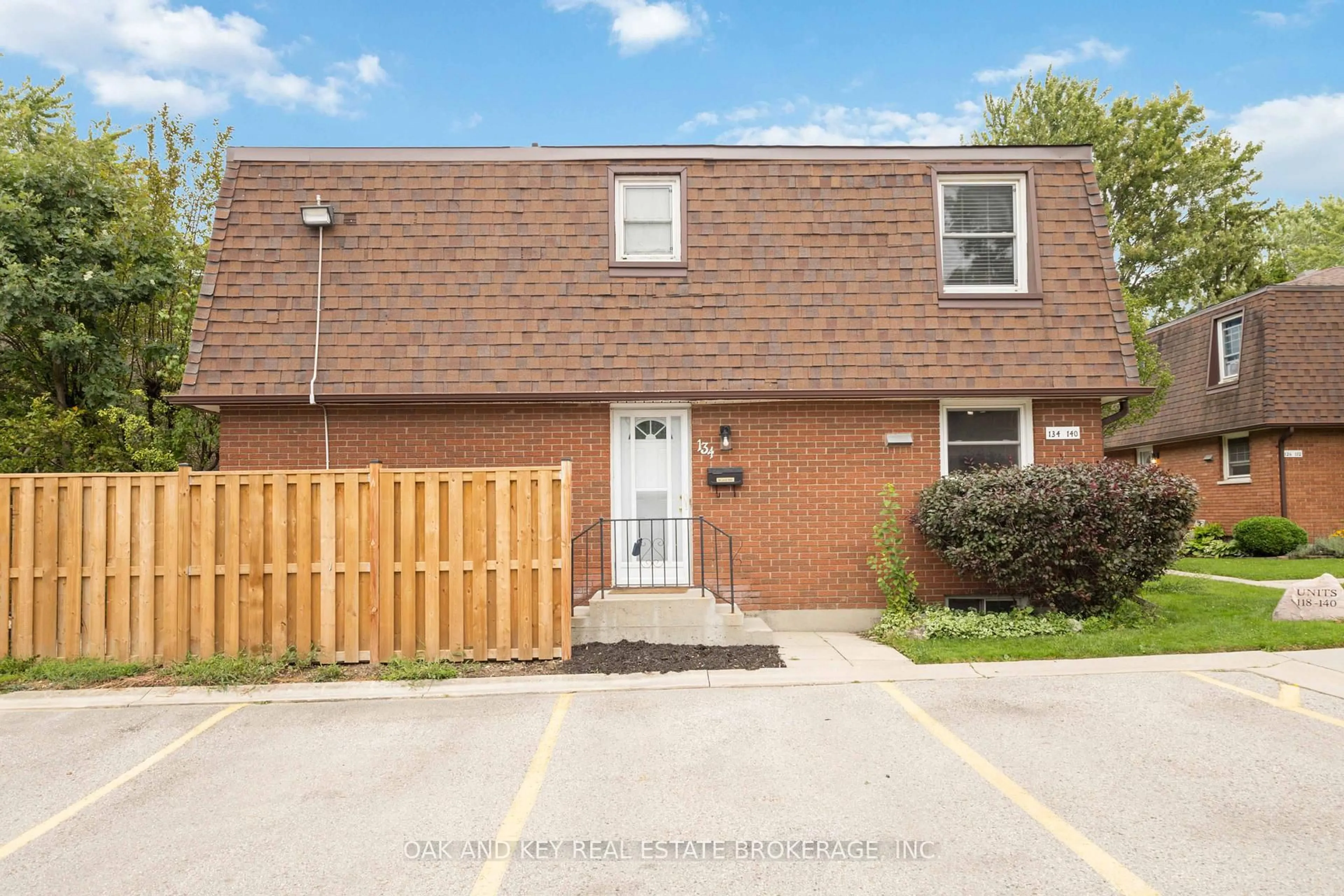 Home with brick exterior material, street for 134 GARDENWOOD Dr, London South Ontario N6J 3Z9