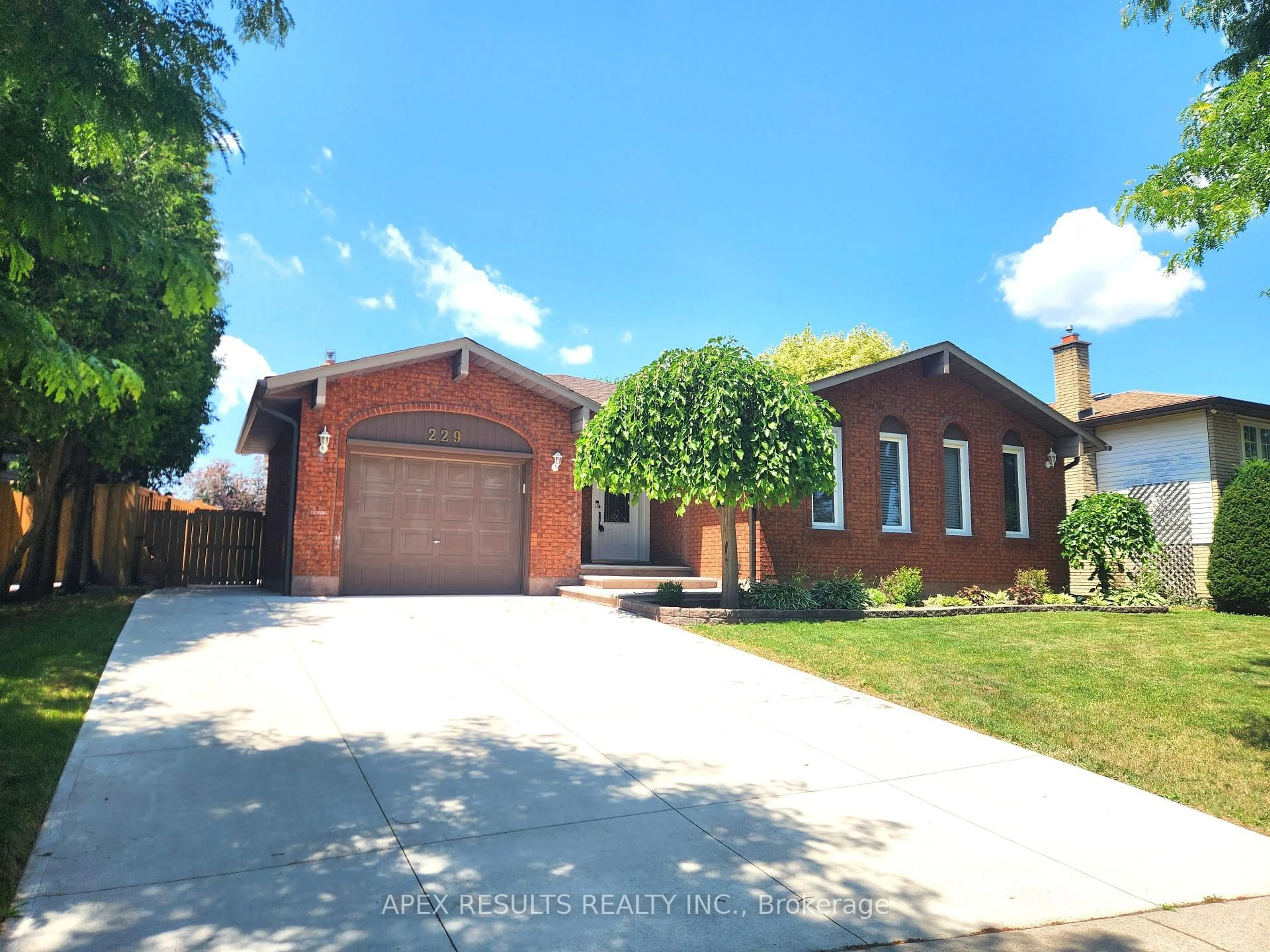Home with brick exterior material, street for 229 Athenia Dr, Hamilton Ontario L8J 1T6