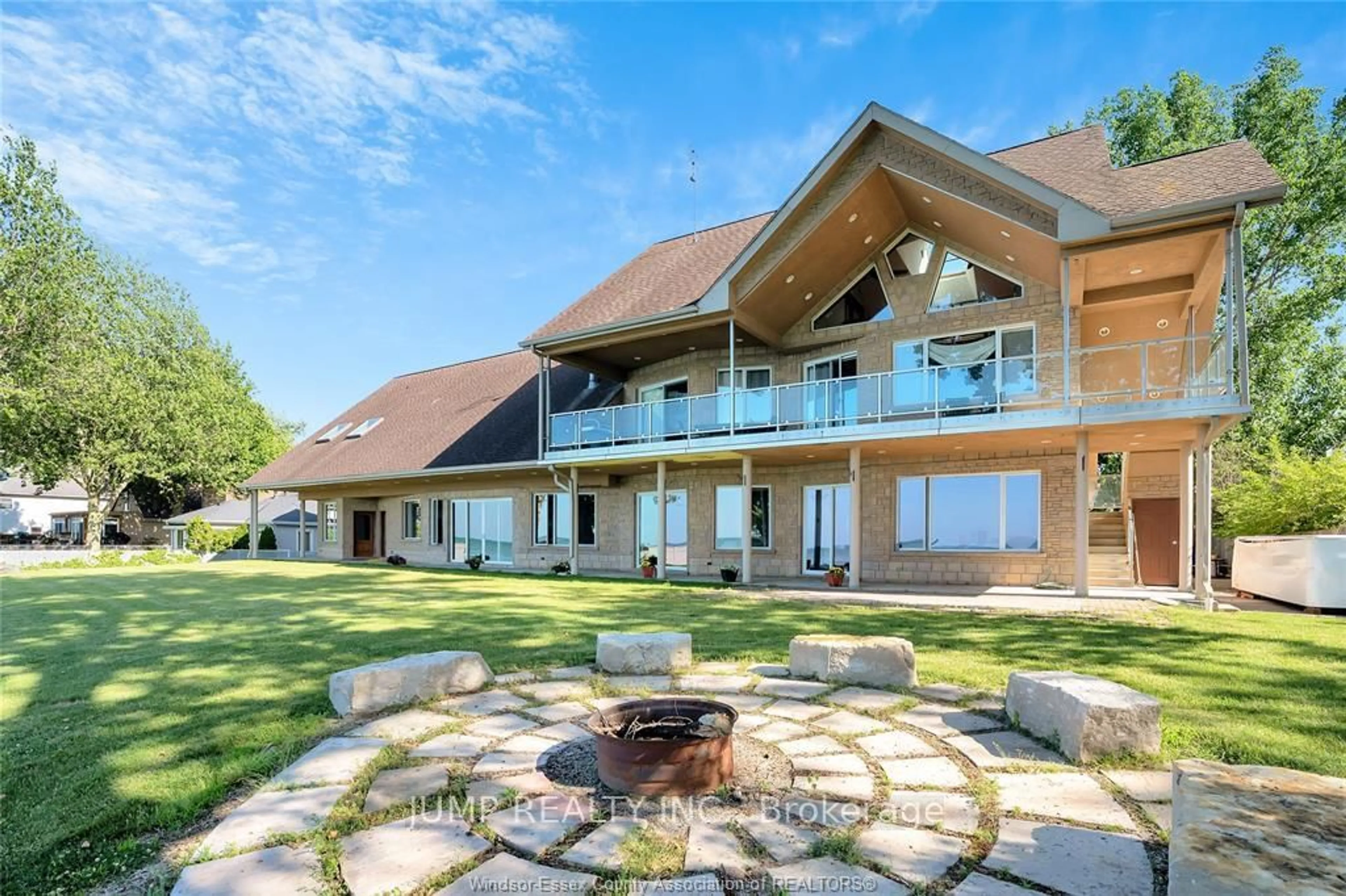 Patio, mountain view for 331 Charron Beach Rd, Lakeshore Ontario N0R 1A0
