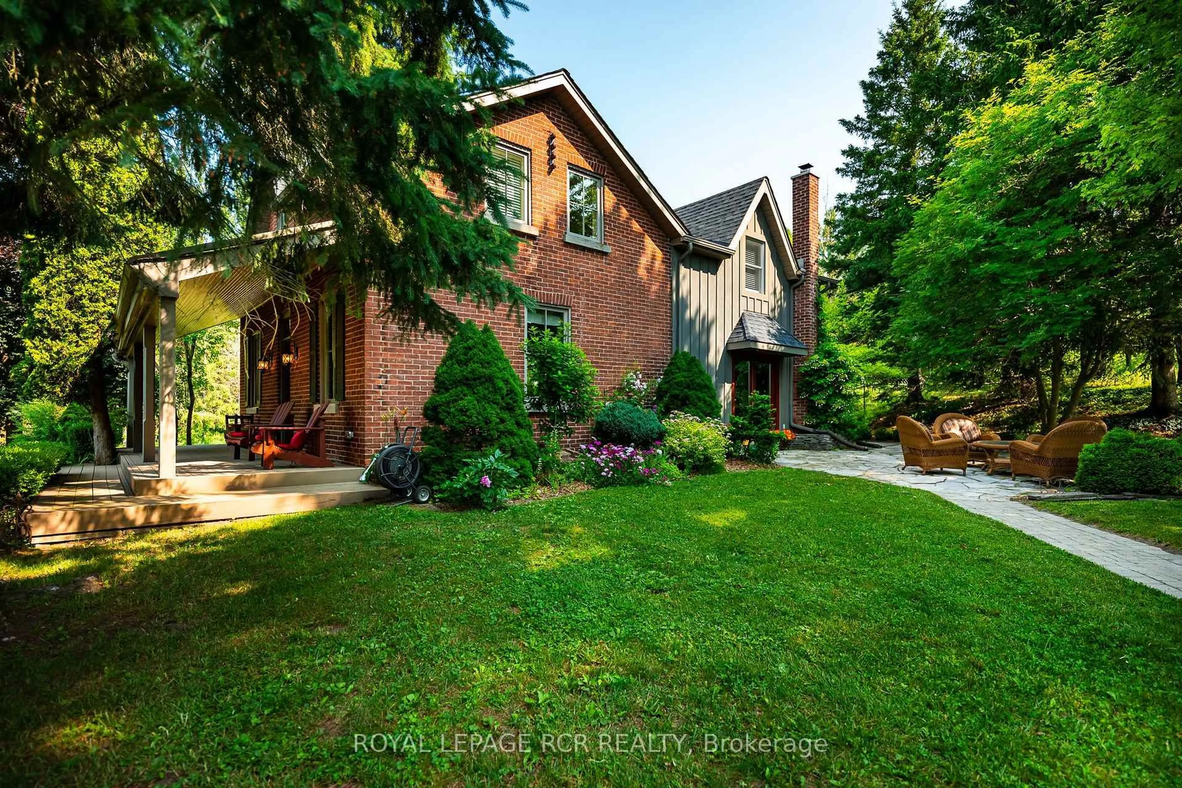 Home with brick exterior material, street for 5955 Third Line, Erin Ontario N0B 1Z0