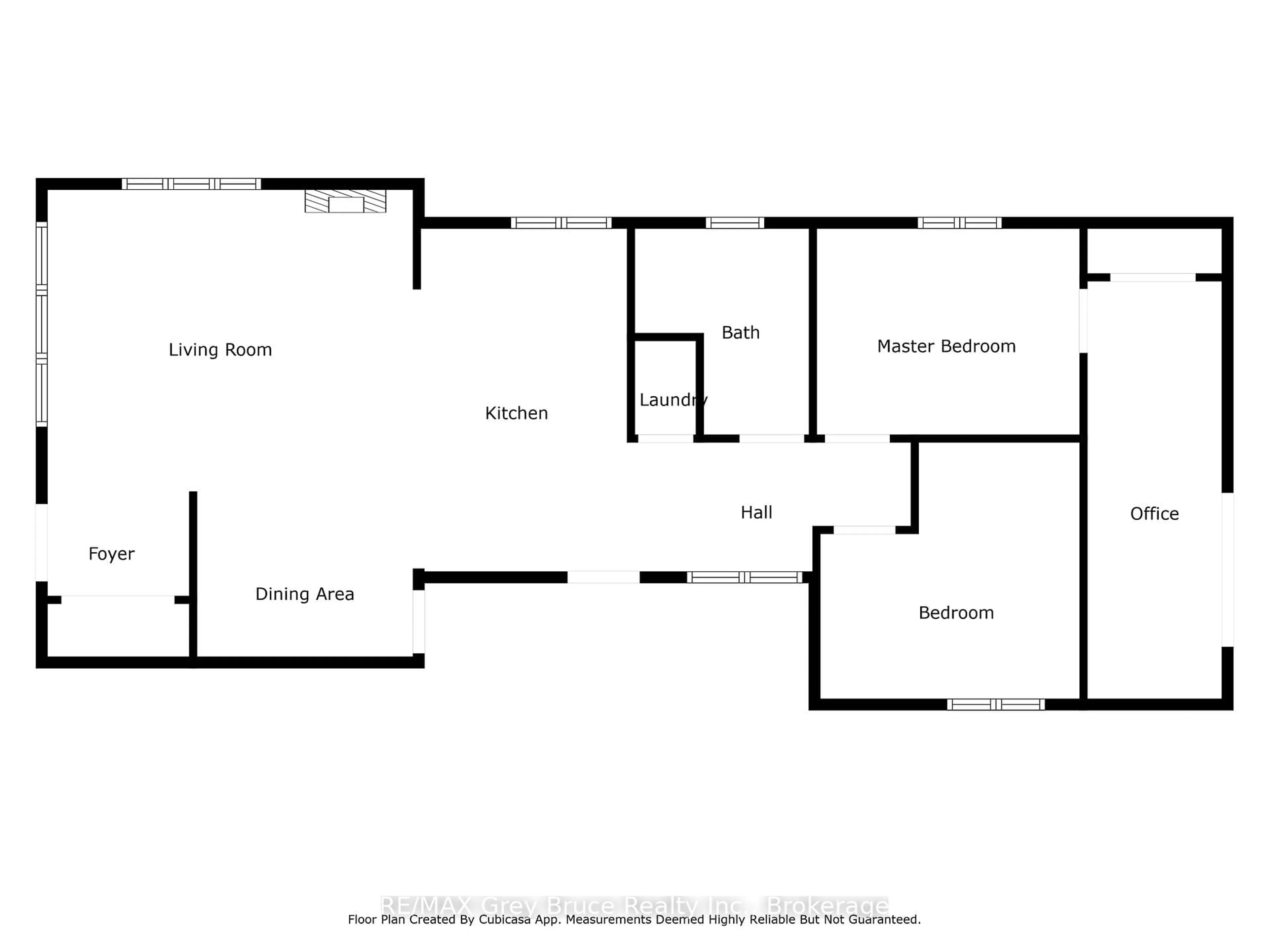 Floor plan for 523 Tyson St, South Bruce Peninsula Ontario N0H 2T0