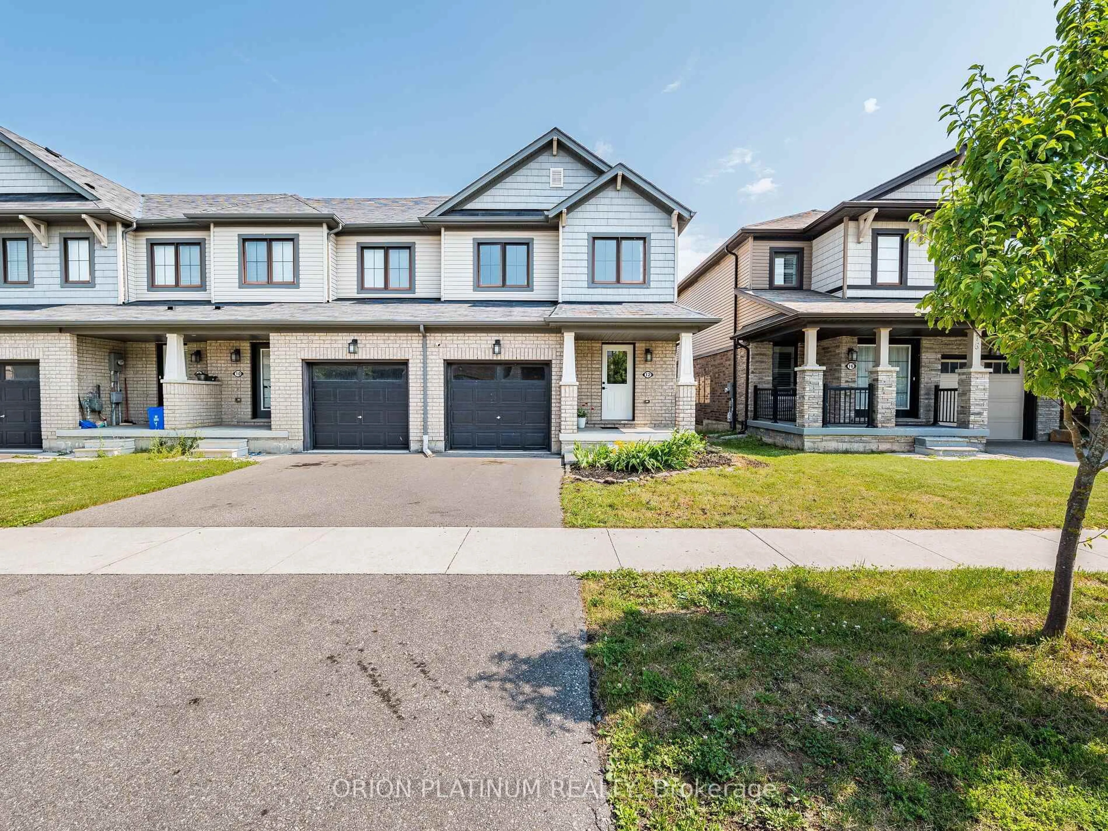 A pic from outside/outdoor area/front of a property/back of a property/a pic from drone, street for 12 Bradshaw Dr, Hamilton Ontario L8J 0K7
