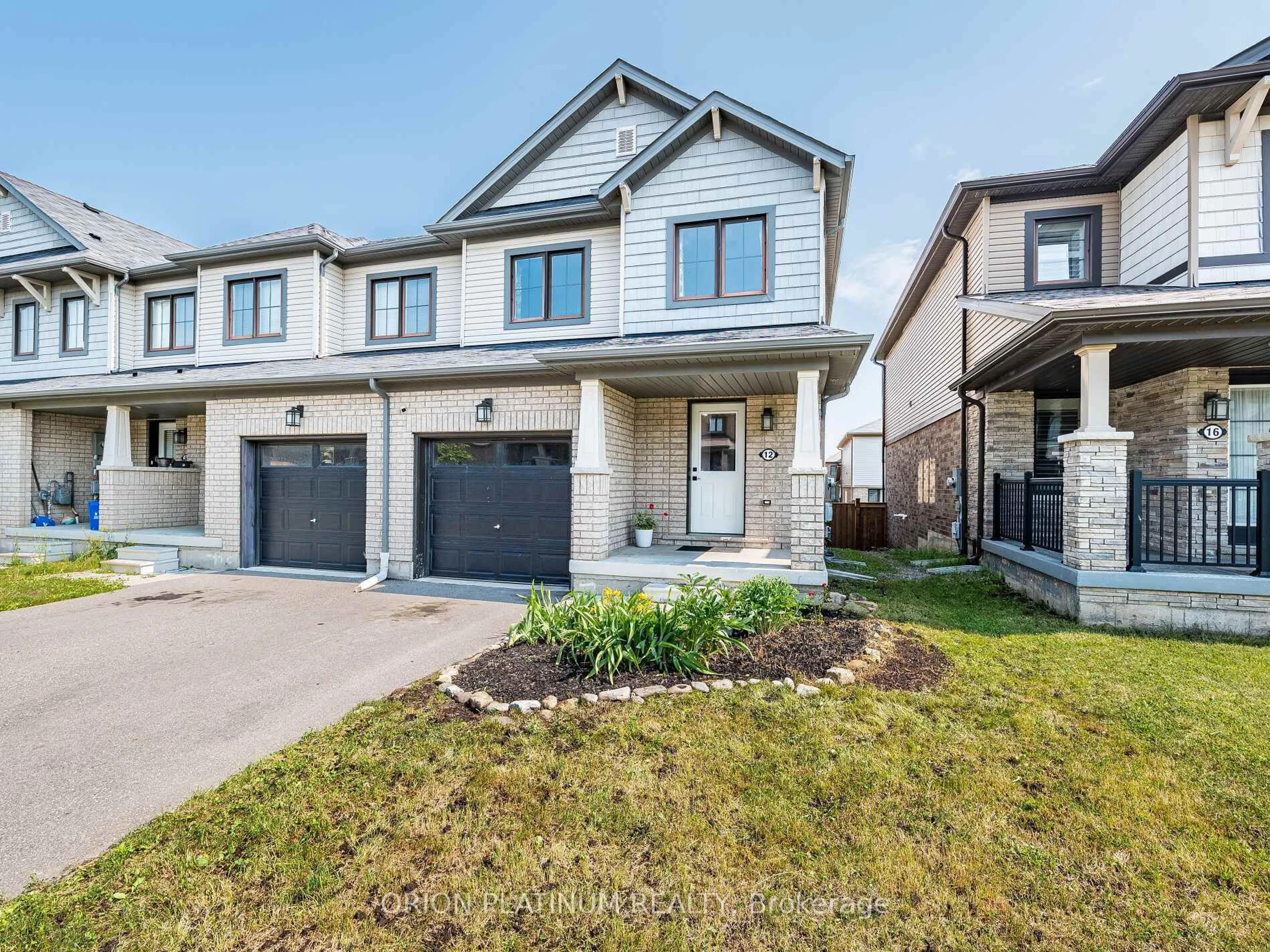 Home with brick exterior material, street for 12 Bradshaw Dr, Hamilton Ontario L8J 0K7