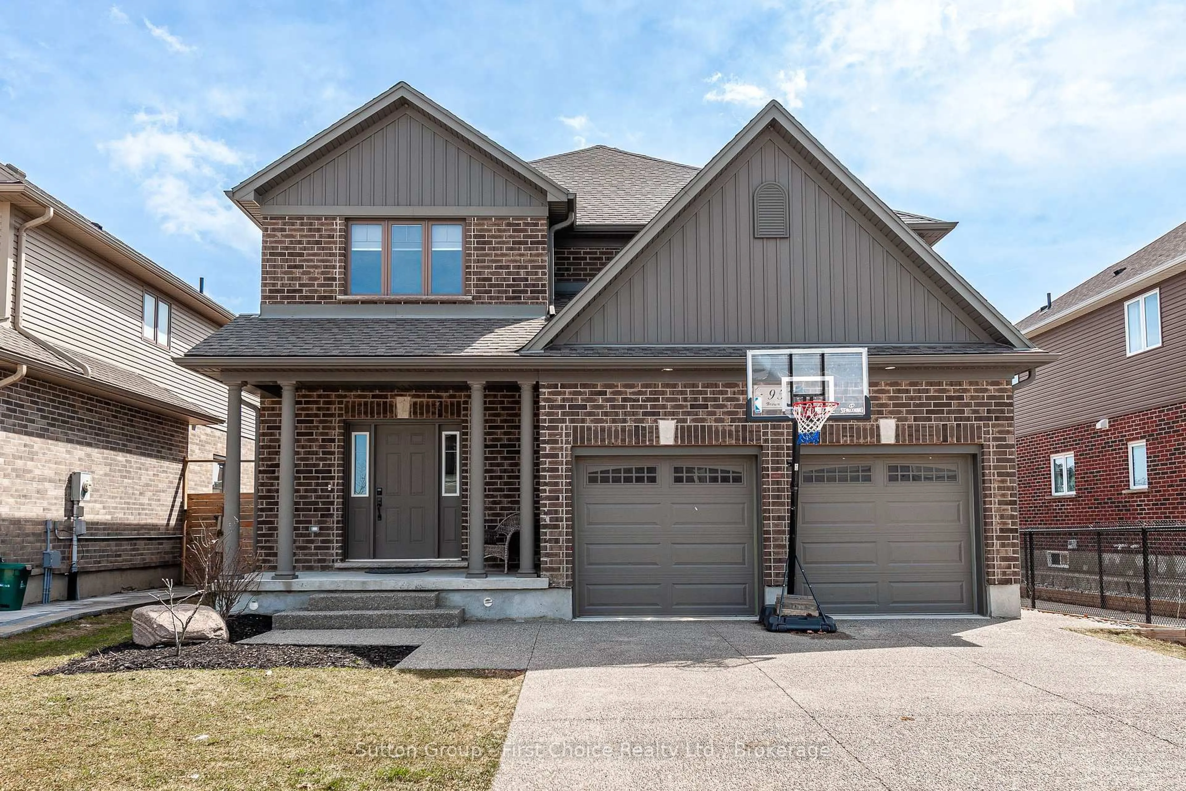Home with brick exterior material, street for 95 Brown St, Stratford Ontario N5A 0B8