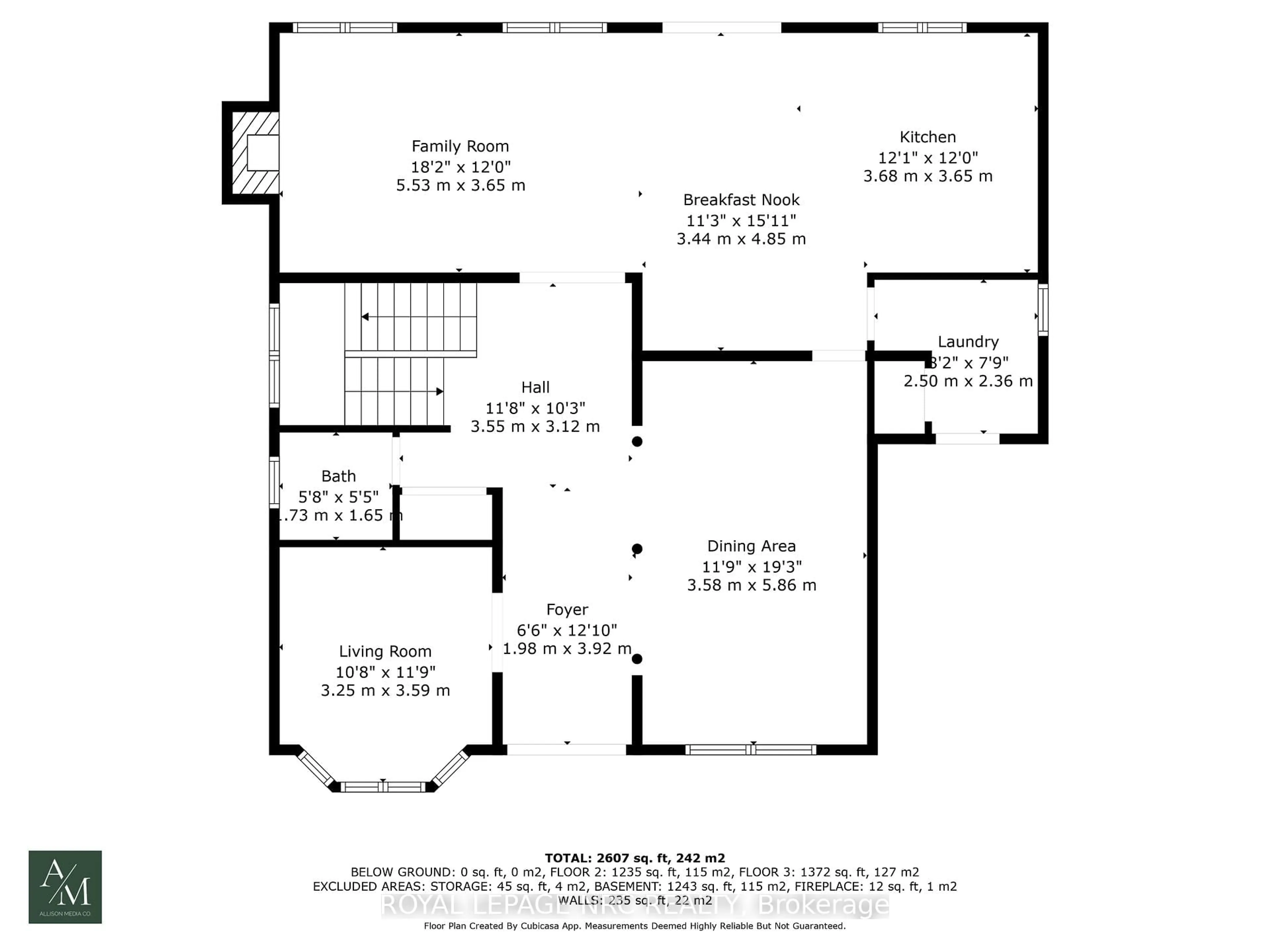 Floor plan for 13 Alex Grant Pl, St. Catharines Ontario L2P 0A2