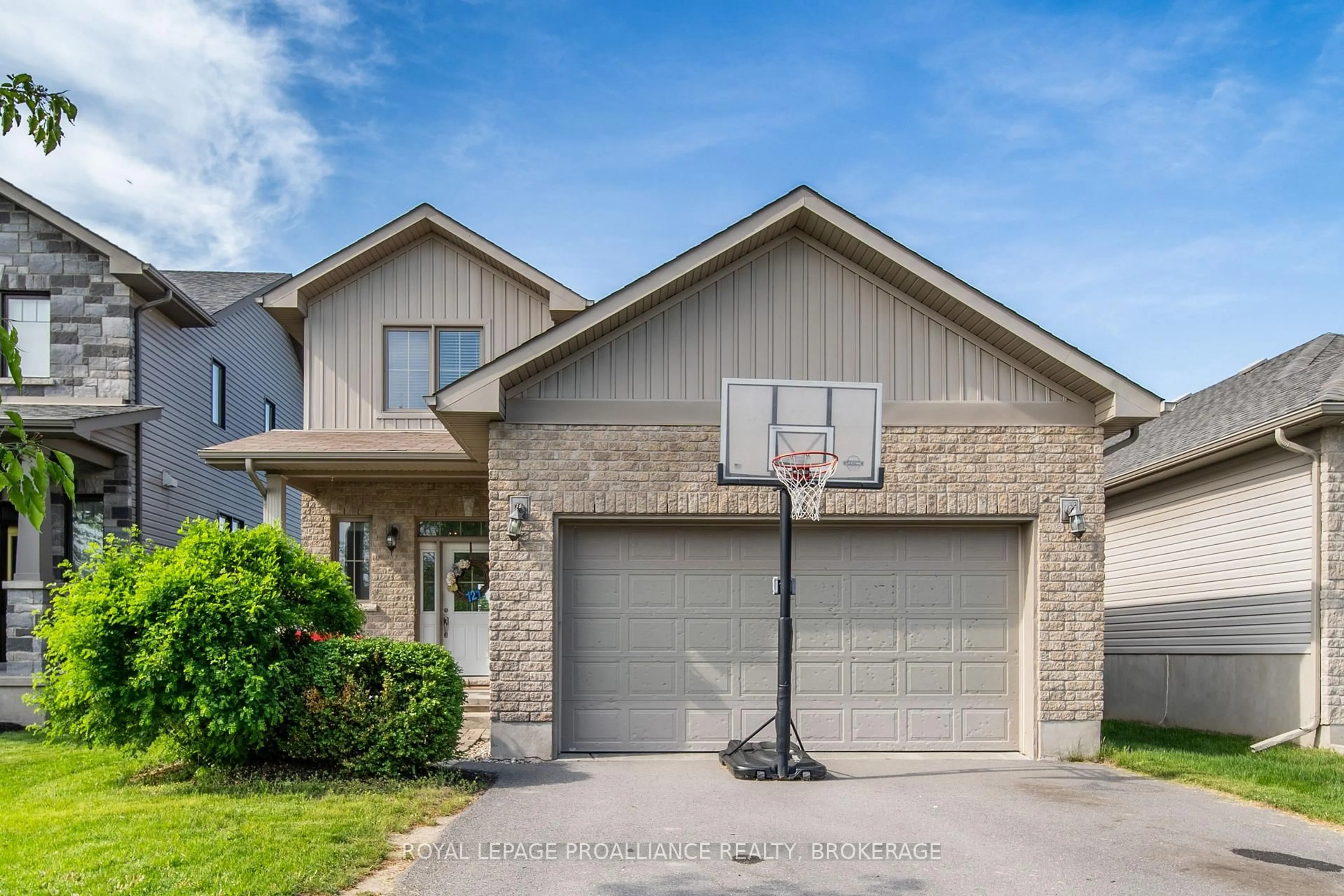 Home with brick exterior material, street for 121 BLAKELY St, Loyalist Ontario K7N 0A3