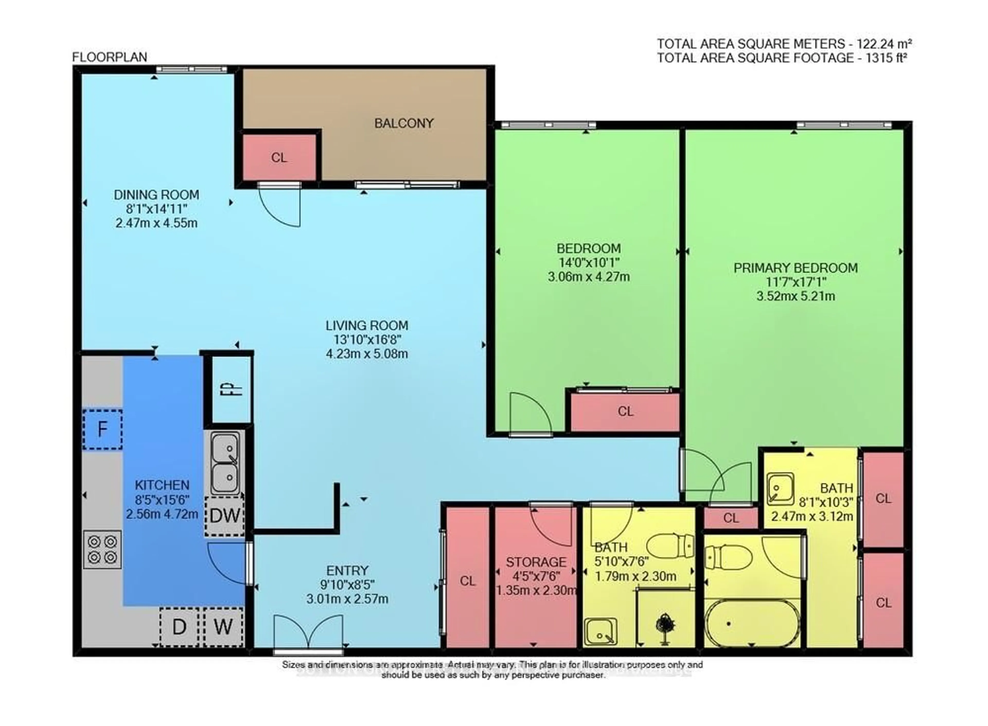 Floor plan for 300 Everglade Cres #213, London North Ontario N6H 4P8