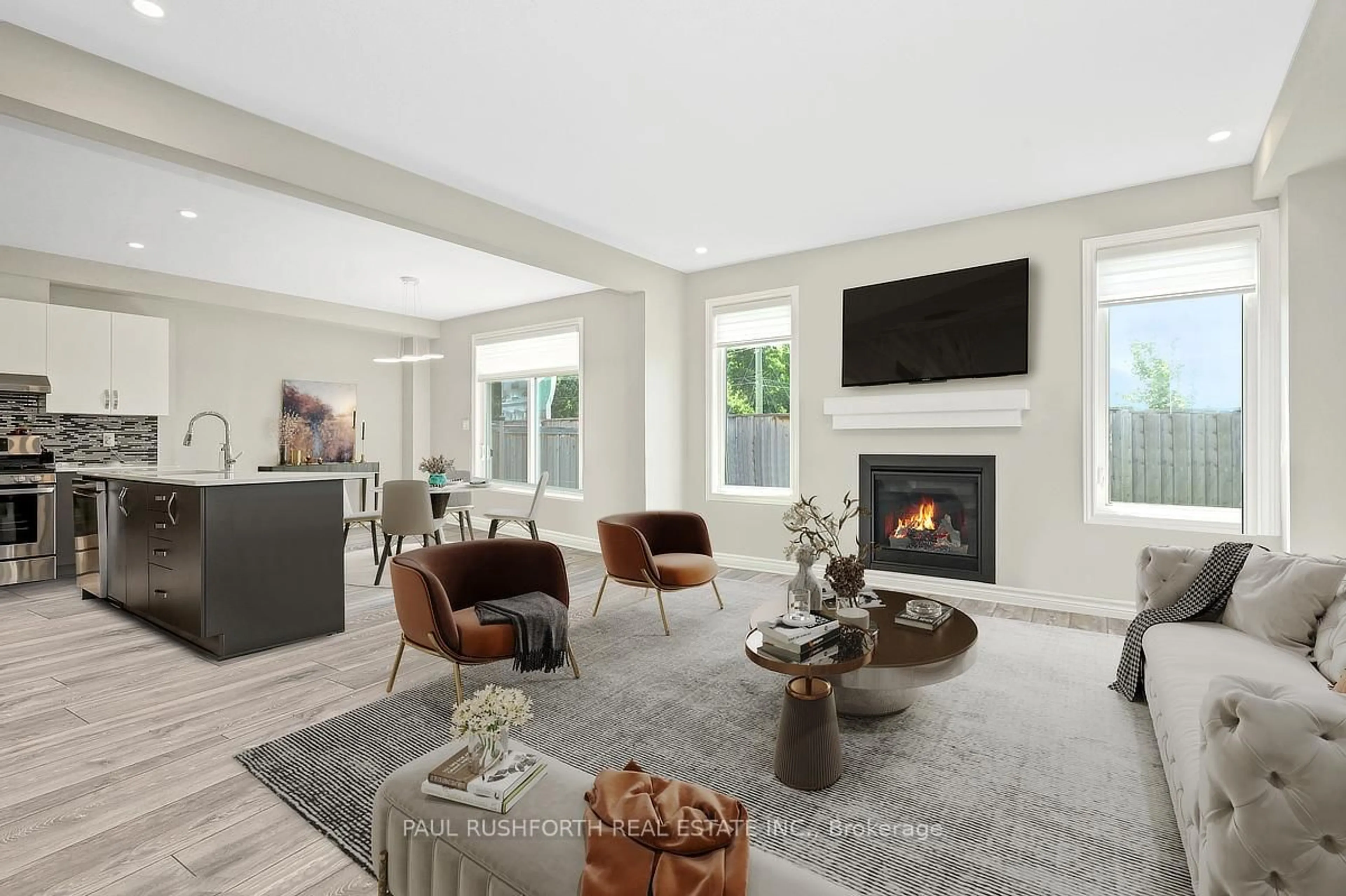 Living room with furniture, unknown for 46 Knockaderry Cres, Ottawa Ontario K2J 6G8