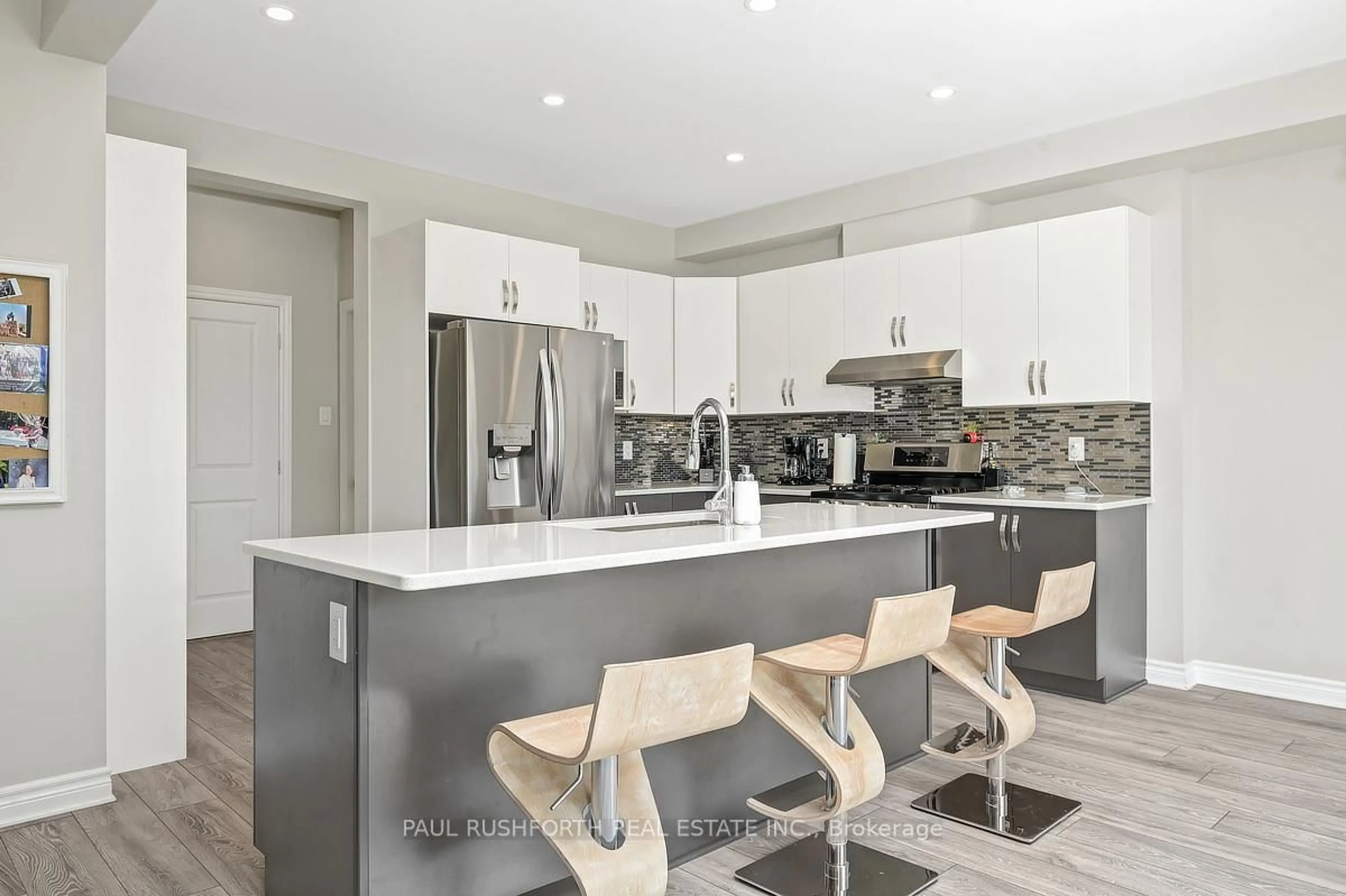 Contemporary kitchen, ceramic/tile floor for 46 Knockaderry Cres, Ottawa Ontario K2J 6G8