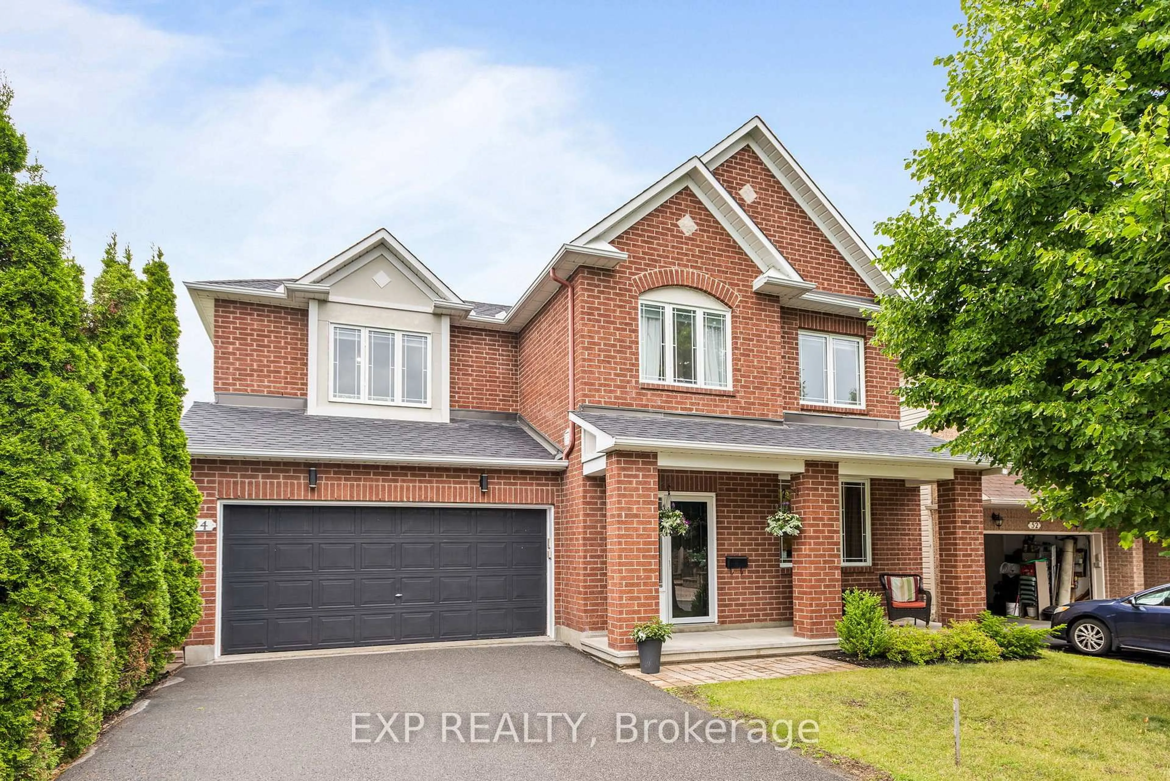 Home with brick exterior material, street for 54 Huntcliff Pl, Ottawa Ontario K2G 6Z9