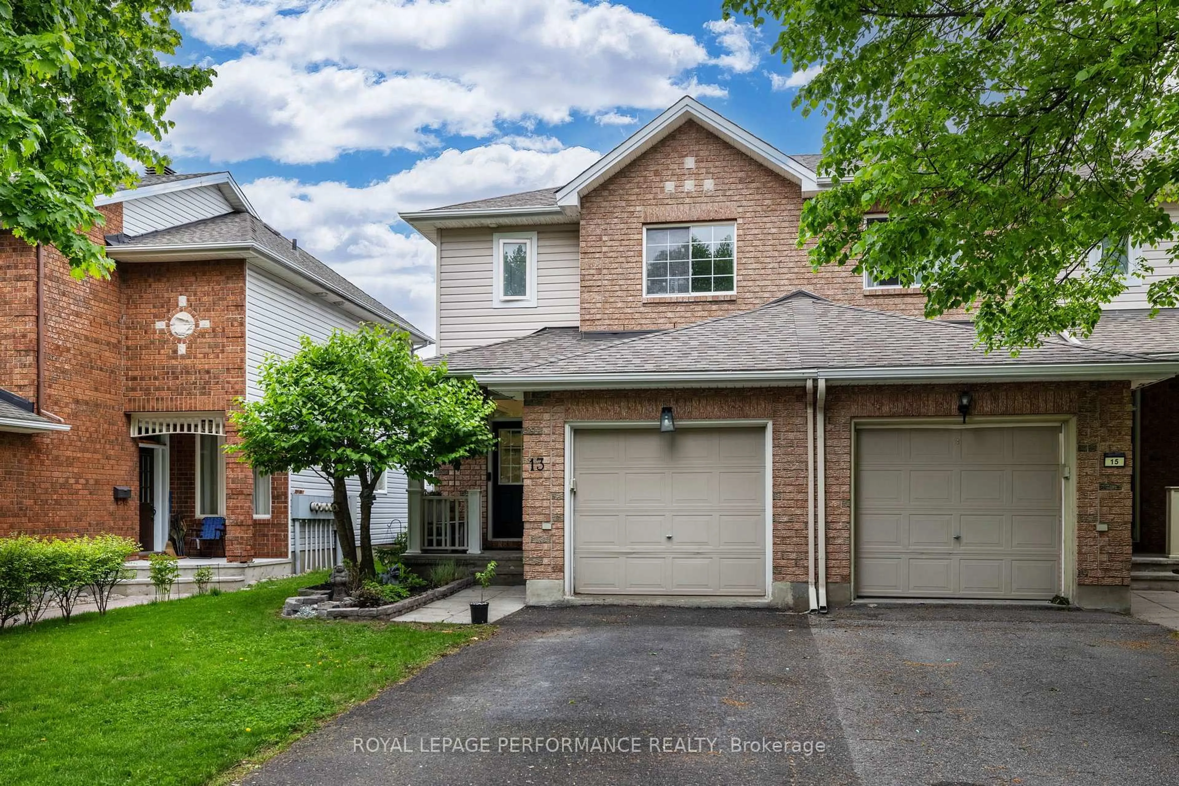 Home with brick exterior material, street for 13 Milner Downs Cres, Ottawa Ontario K2M 2S3