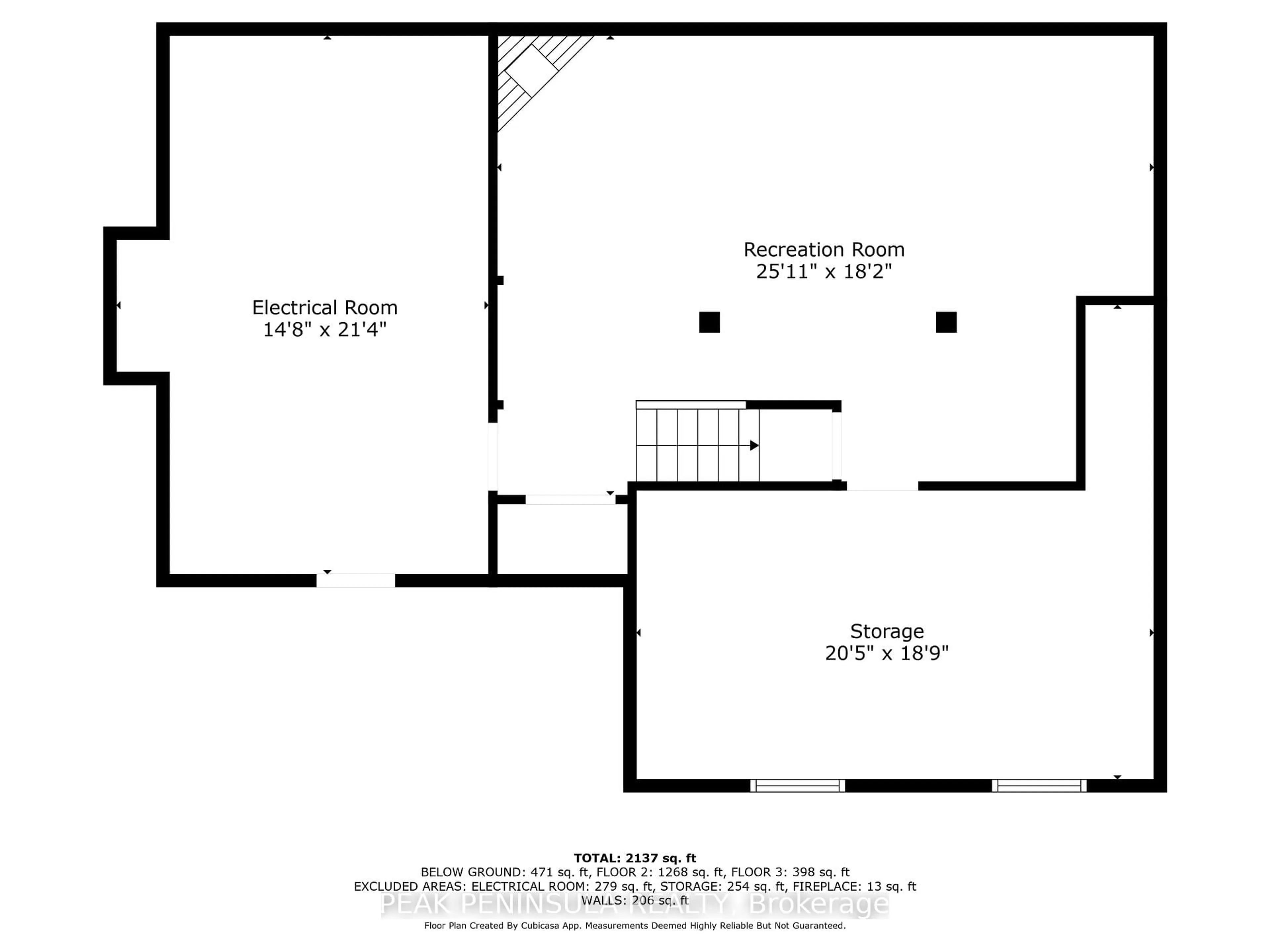 Floor plan for 23 Backus Dr, Norfolk Ontario N0E 1M0